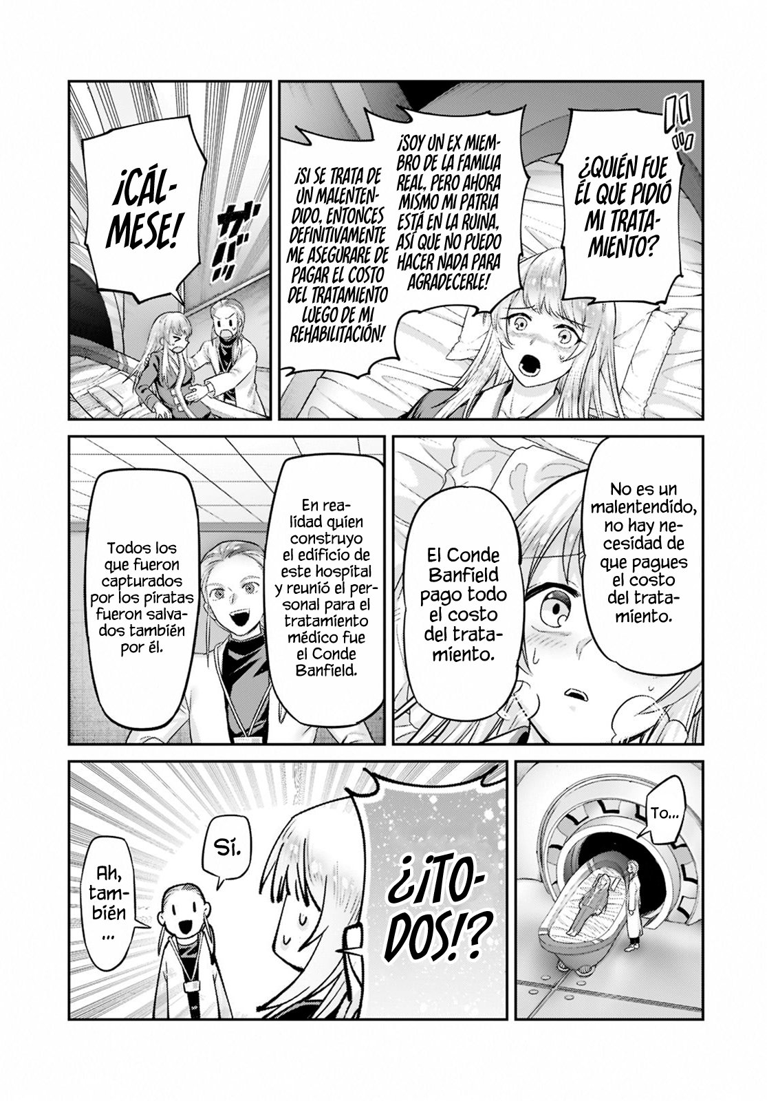 Ore wa Seikan Kokka no Akutoku Ryōshu! Capitulo 13: Princesa Caballero página 9