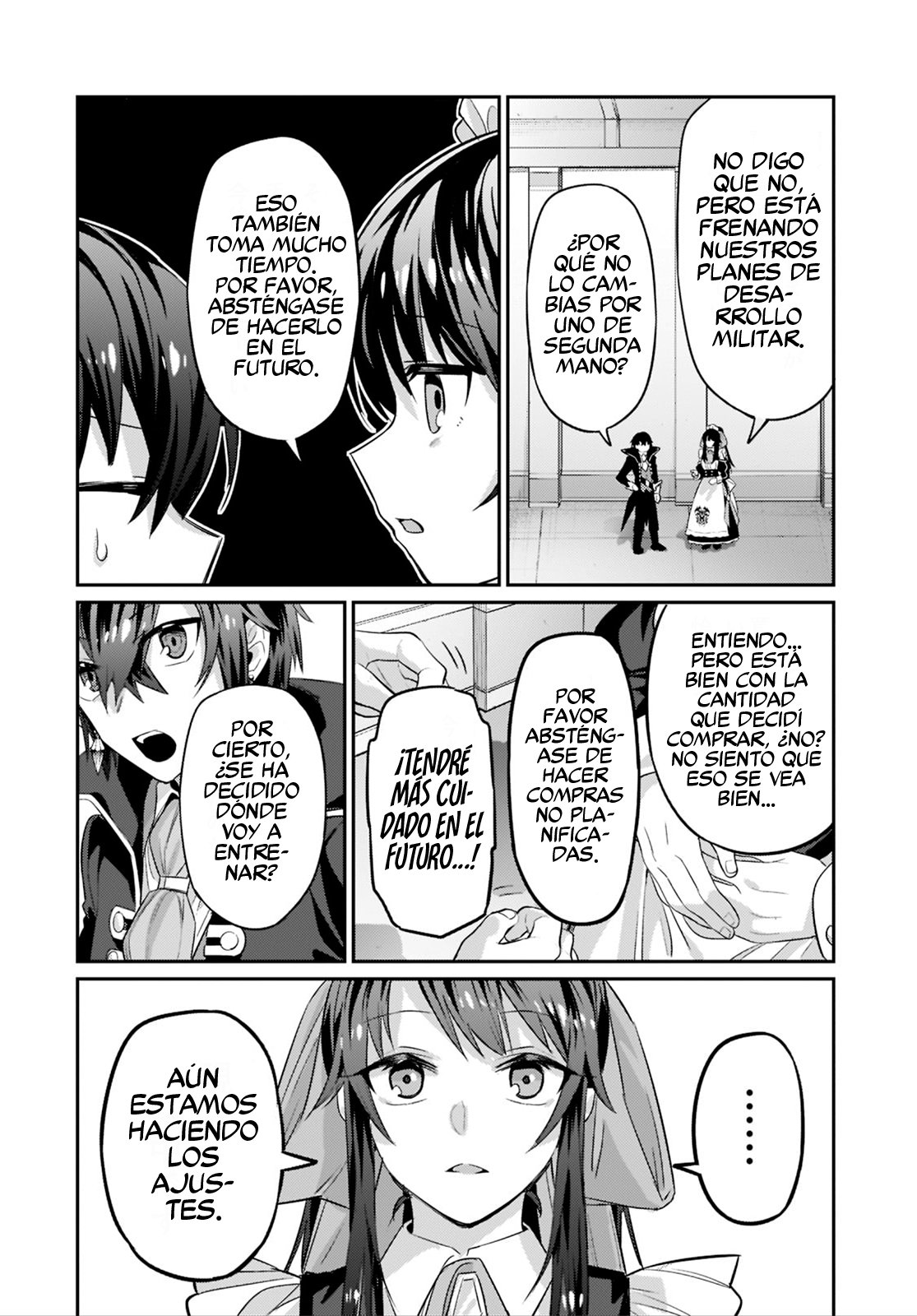Ore wa Seikan Kokka no Akutoku Ryōshu! Capitulo 14: Lugar de Entrenamiento página 18