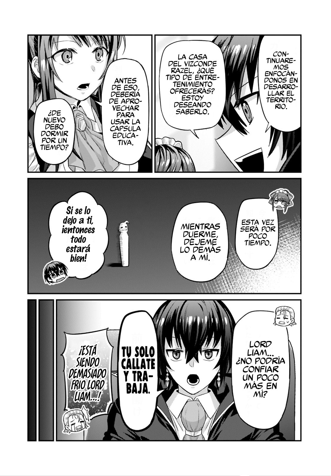 Ore wa Seikan Kokka no Akutoku Ryōshu! Capitulo 14: Lugar de Entrenamiento página 22
