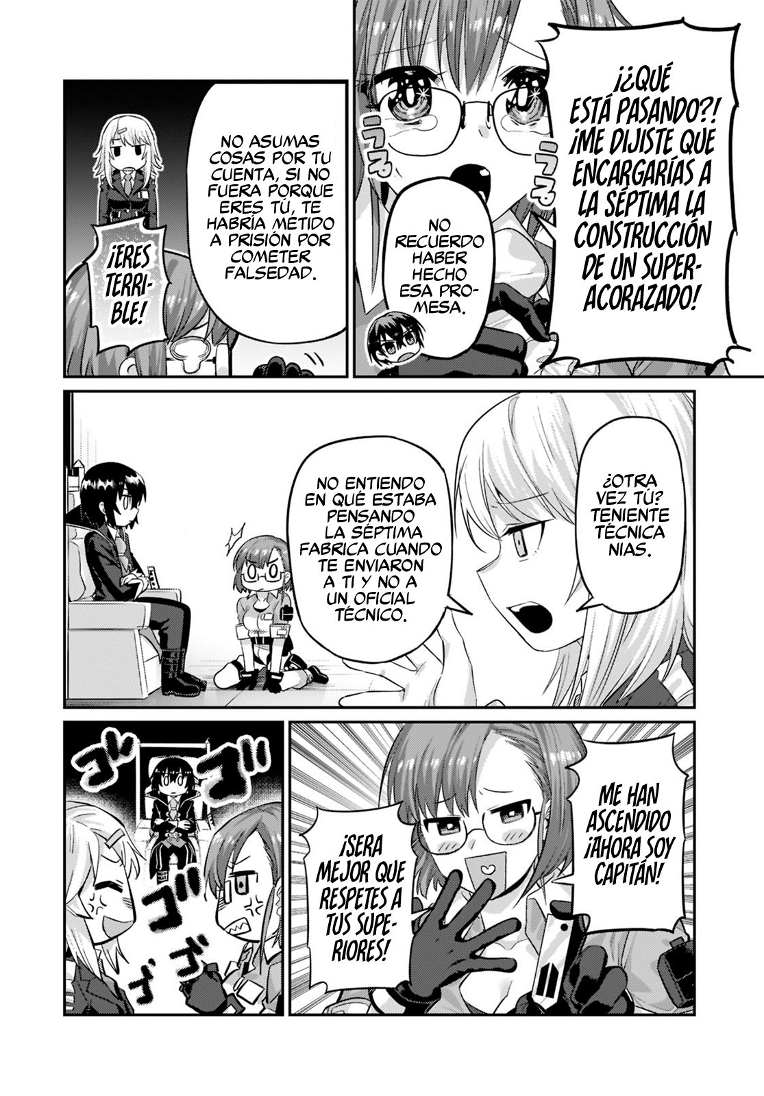 Ore wa Seikan Kokka no Akutoku Ryōshu! Capitulo 14: Lugar de Entrenamiento página 7