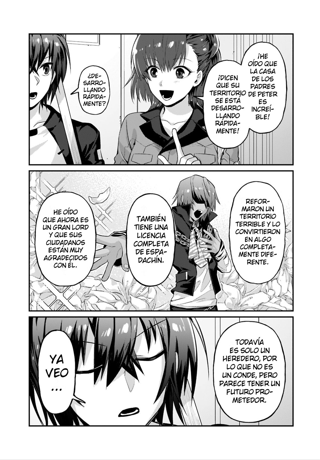 Ore wa Seikan Kokka no Akutoku Ryōshu! Capitulo 15: Vizconde Razel página 15