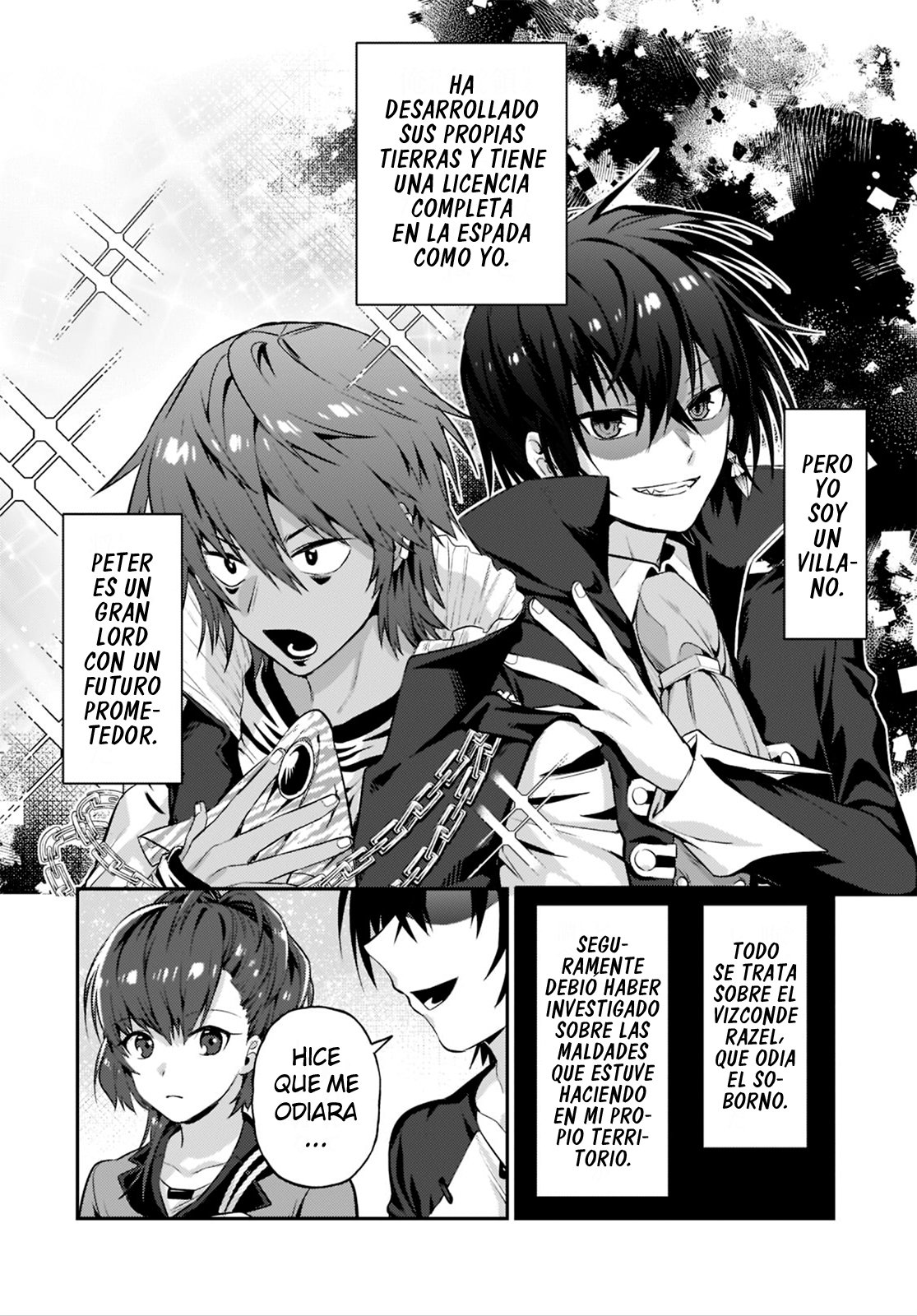 Ore wa Seikan Kokka no Akutoku Ryōshu! Capitulo 15: Vizconde Razel página 16