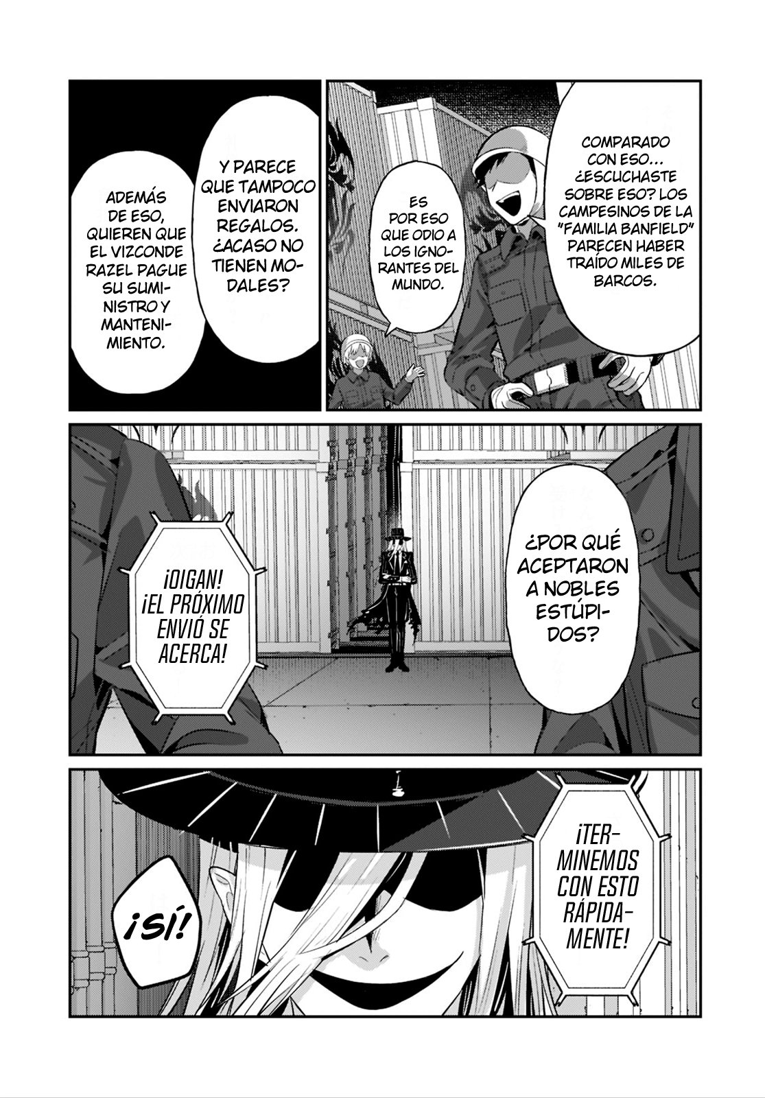 Ore wa Seikan Kokka no Akutoku Ryōshu! Capitulo 15: Vizconde Razel página 3
