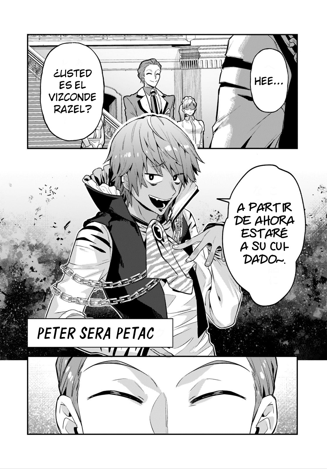 Ore wa Seikan Kokka no Akutoku Ryōshu! Capitulo 15: Vizconde Razel página 4