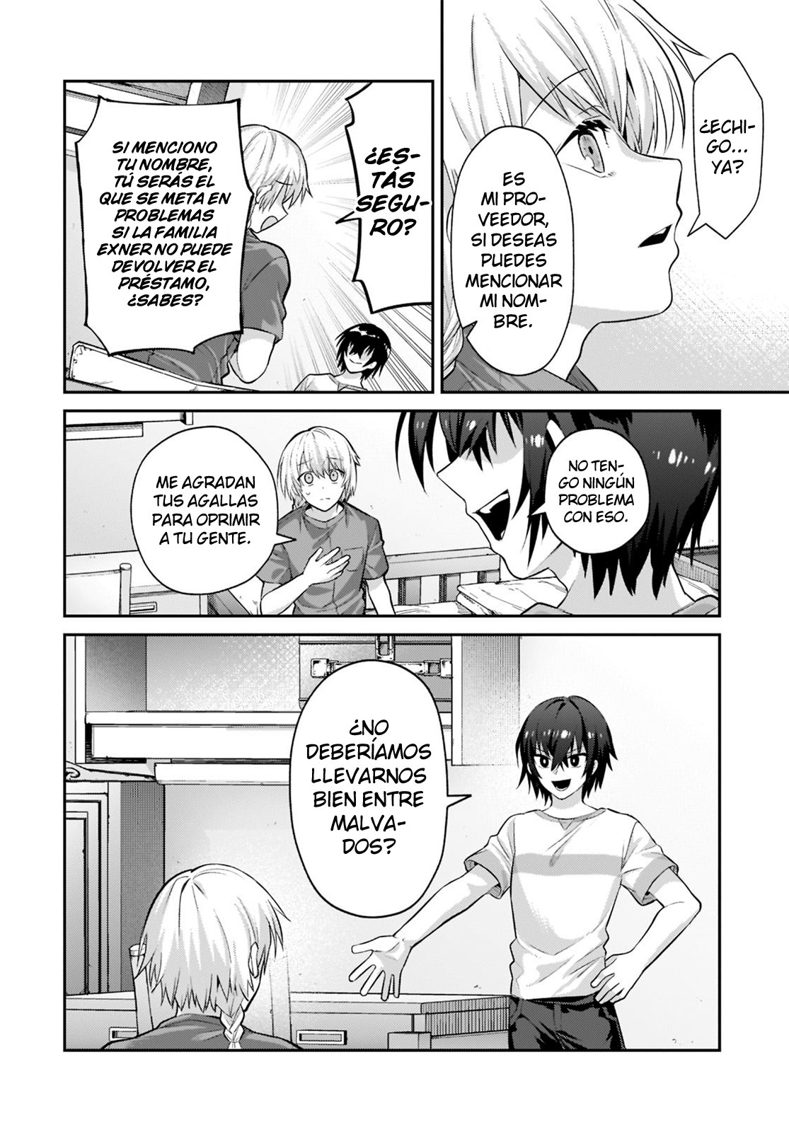 Ore wa Seikan Kokka no Akutoku Ryōshu! Capitulo 16: Chicos Malvados página 12