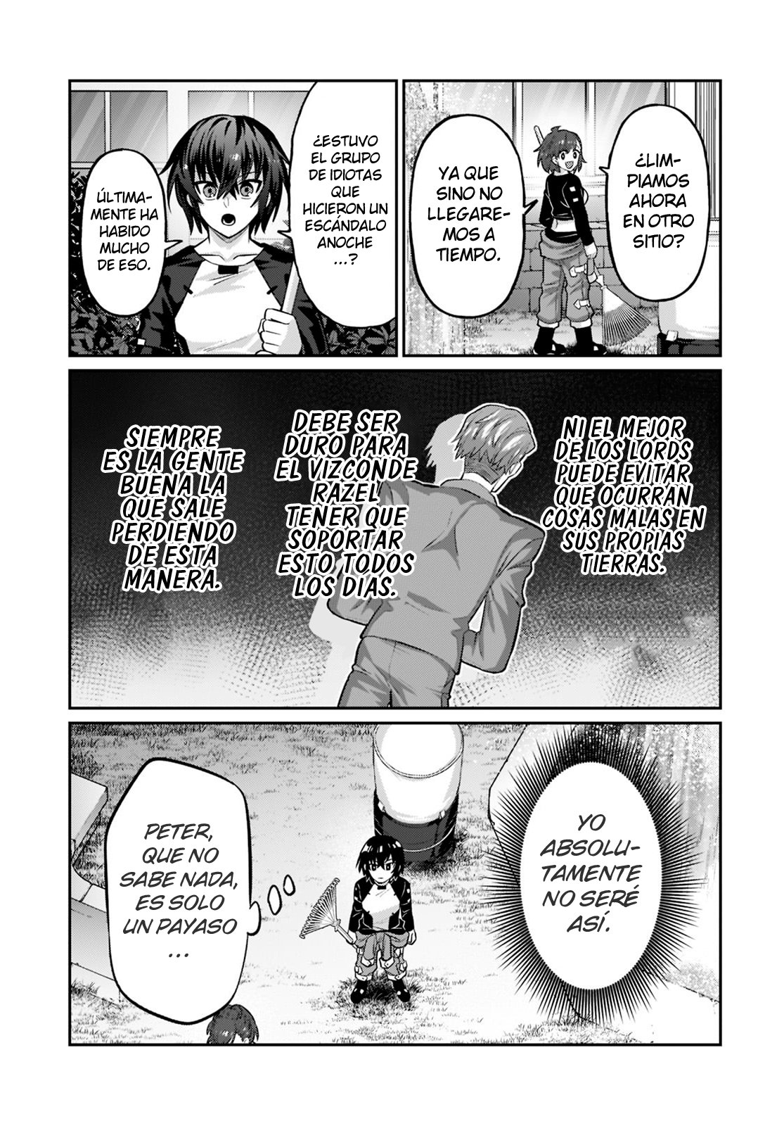 Ore wa Seikan Kokka no Akutoku Ryōshu! Capitulo 16: Chicos Malvados página 19