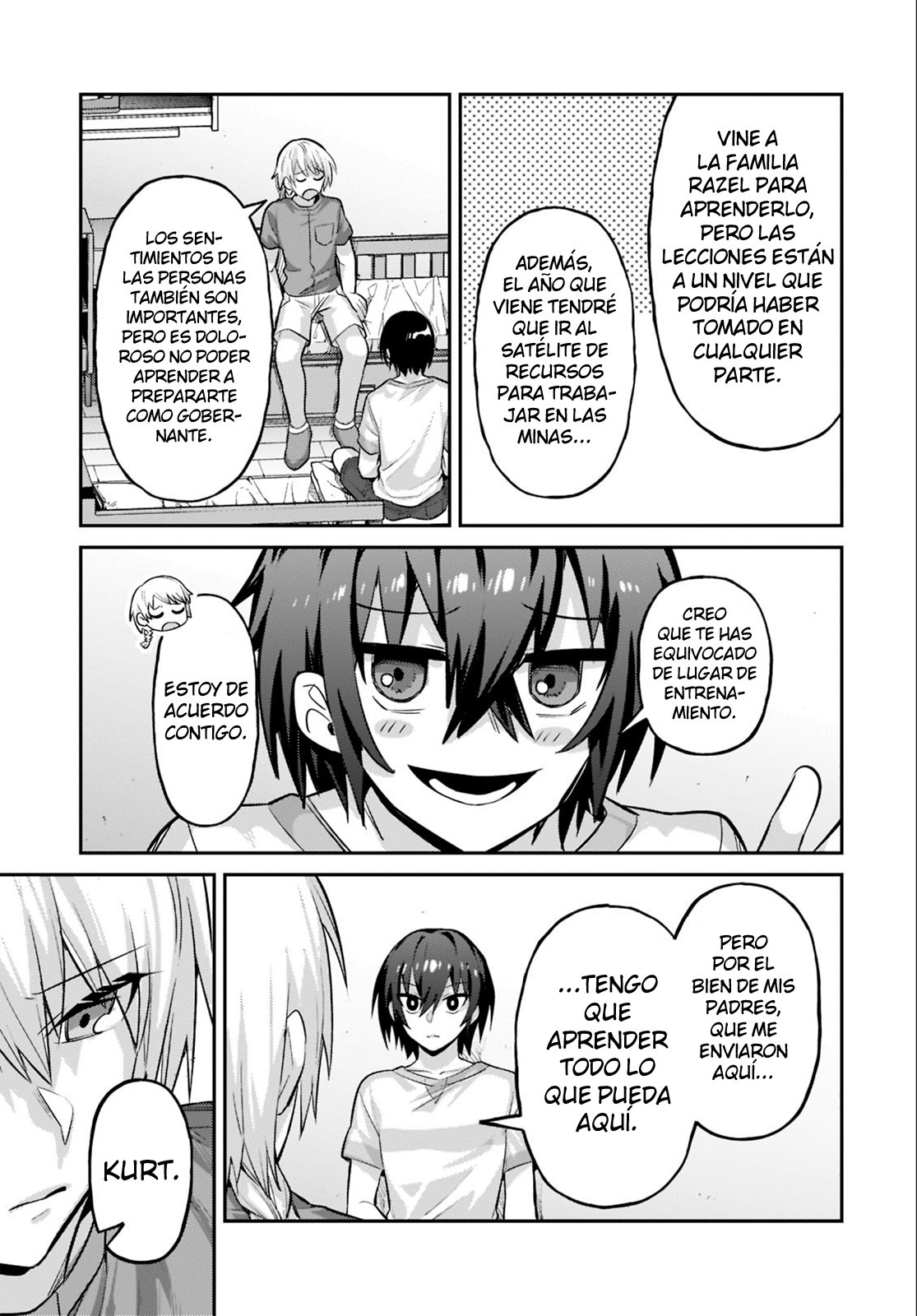 Ore wa Seikan Kokka no Akutoku Ryōshu! Capitulo 16: Chicos Malvados página 5
