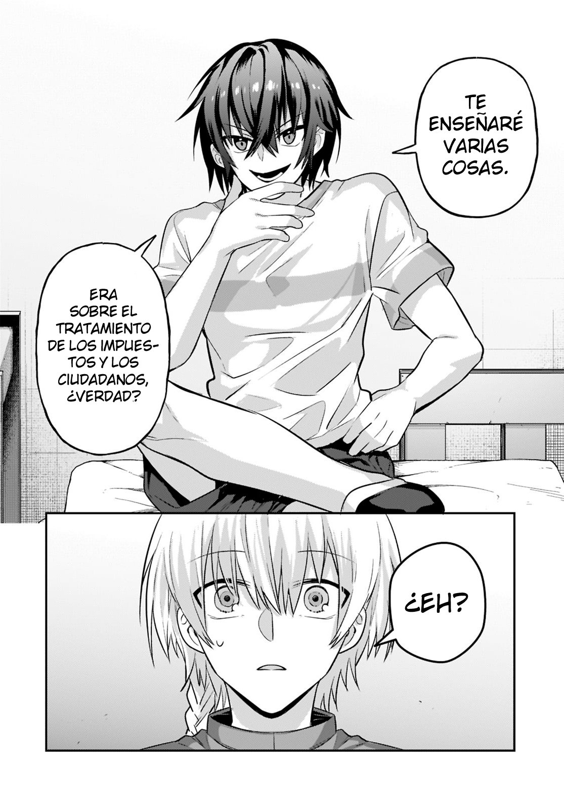 Ore wa Seikan Kokka no Akutoku Ryōshu! Capitulo 16: Chicos Malvados página 6