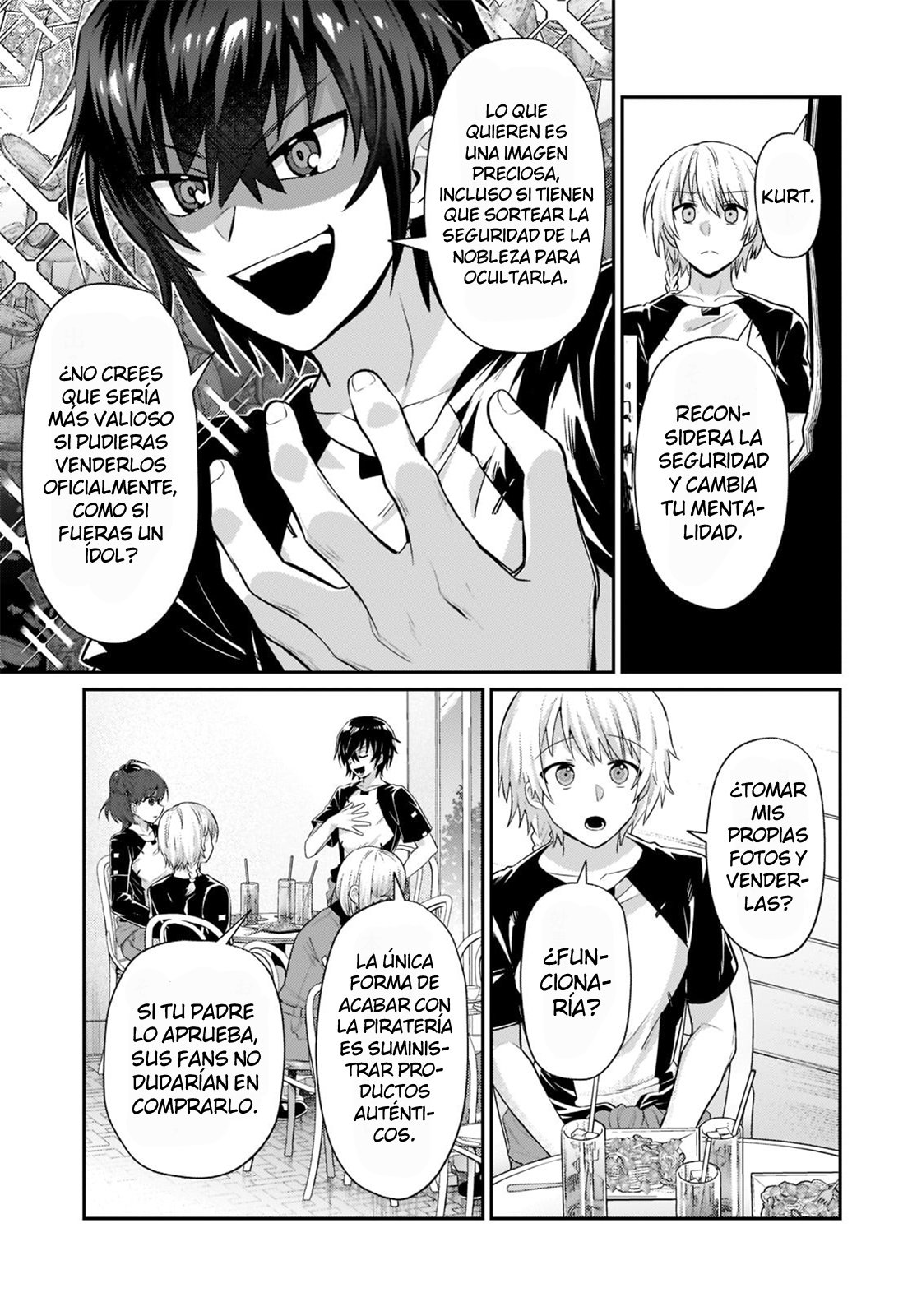 Ore wa Seikan Kokka no Akutoku Ryōshu! Capitulo 17.5: Tiempo sin vernos (parte 2) página 5