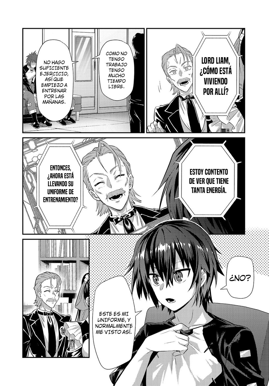 Ore wa Seikan Kokka no Akutoku Ryōshu! Capitulo 17: Tiempo sin vernos (Parte 1) página 12