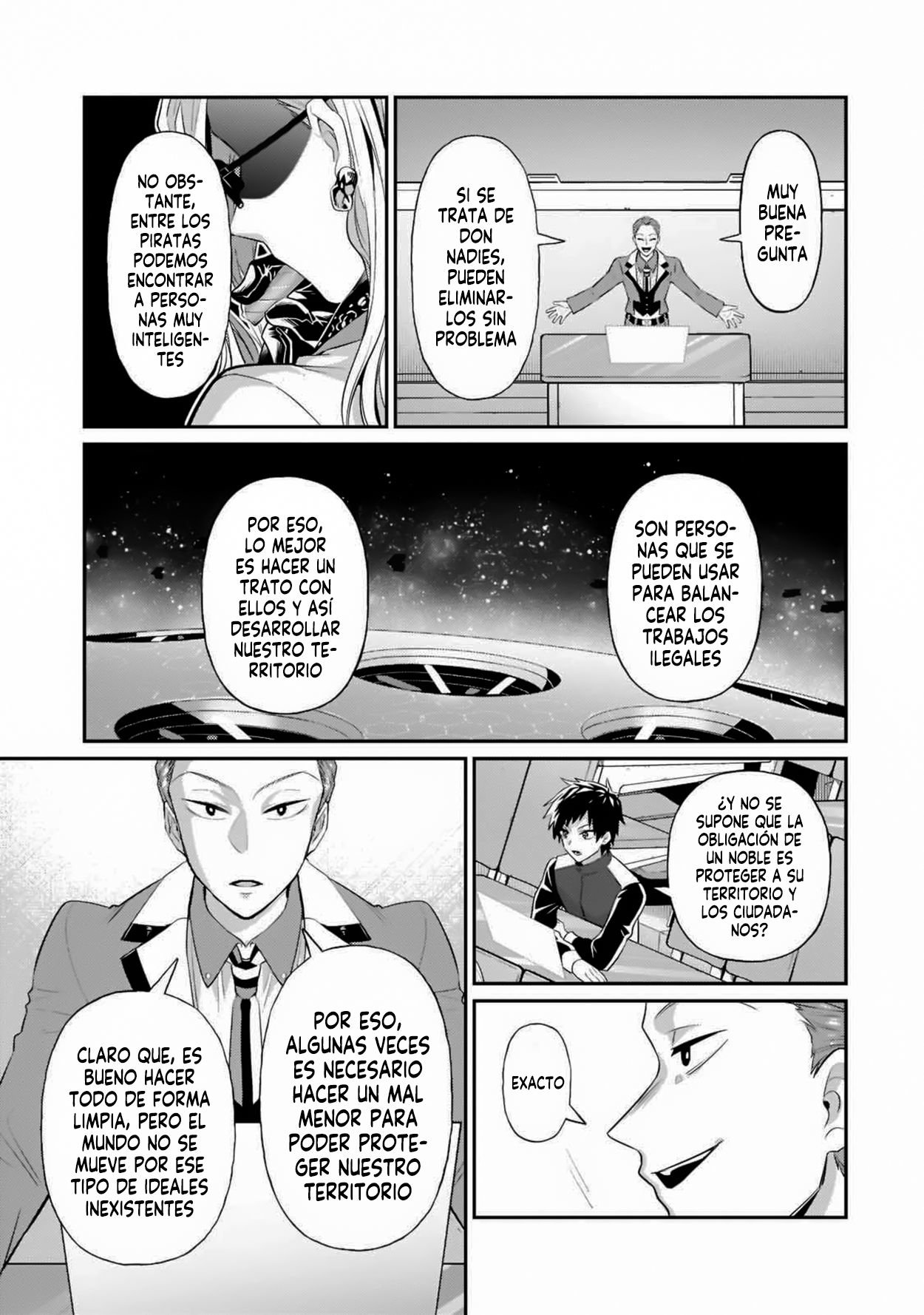 Ore wa Seikan Kokka no Akutoku Ryōshu! Capitulo 18.5 página 7
