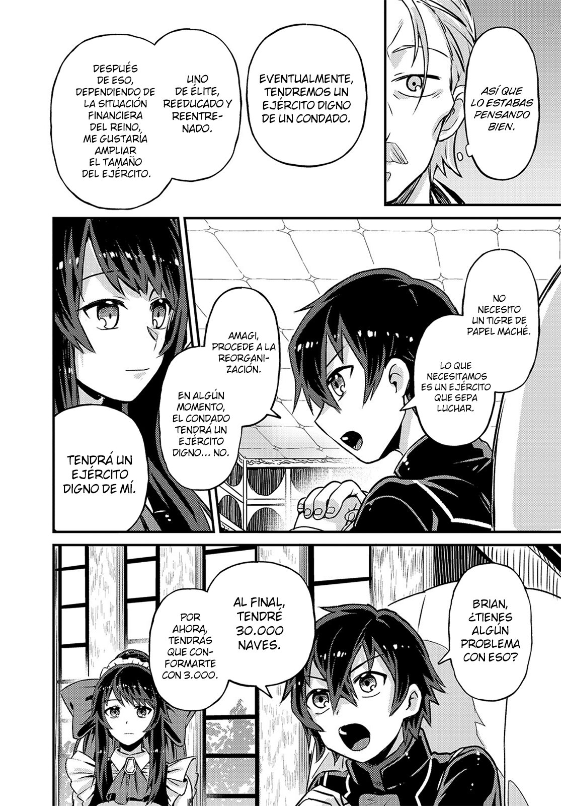 Ore wa Seikan Kokka no Akutoku Ryōshu! Capitulo 2: Amagi página 27