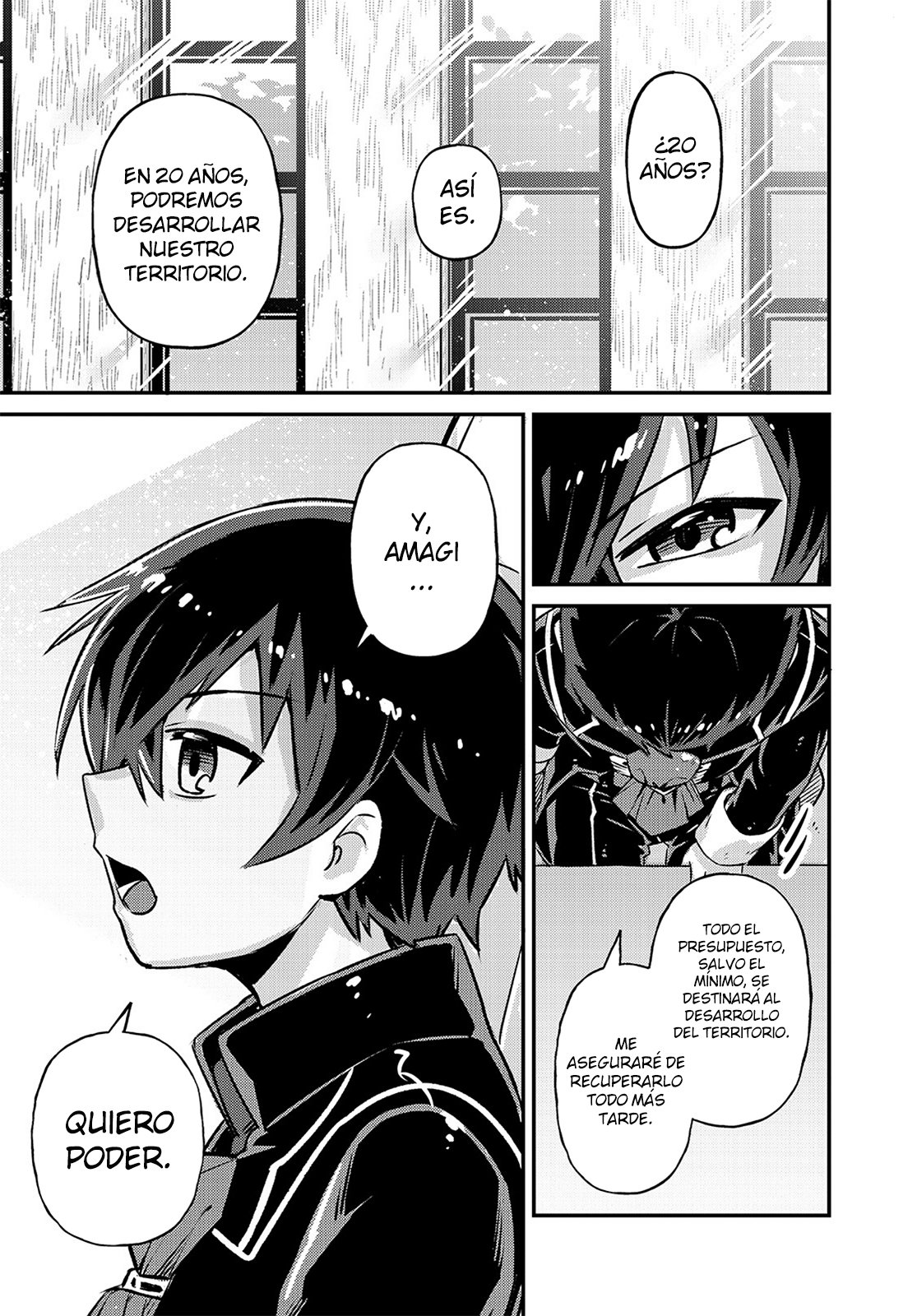 Ore wa Seikan Kokka no Akutoku Ryōshu! Capitulo 2: Amagi página 32