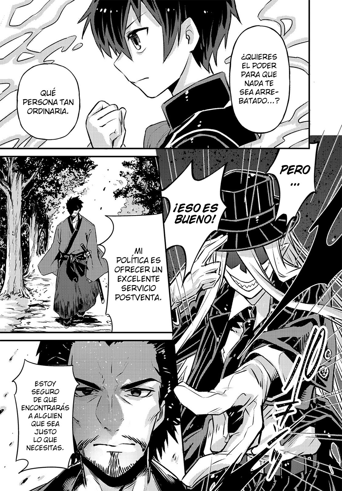 Ore wa Seikan Kokka no Akutoku Ryōshu! Capitulo 2: Amagi página 38