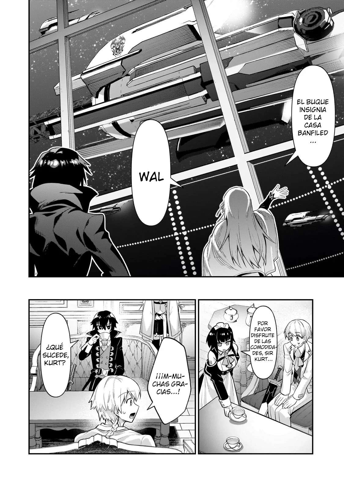 Ore wa Seikan Kokka no Akutoku Ryōshu! Capitulo 22: Superacorazado página 12