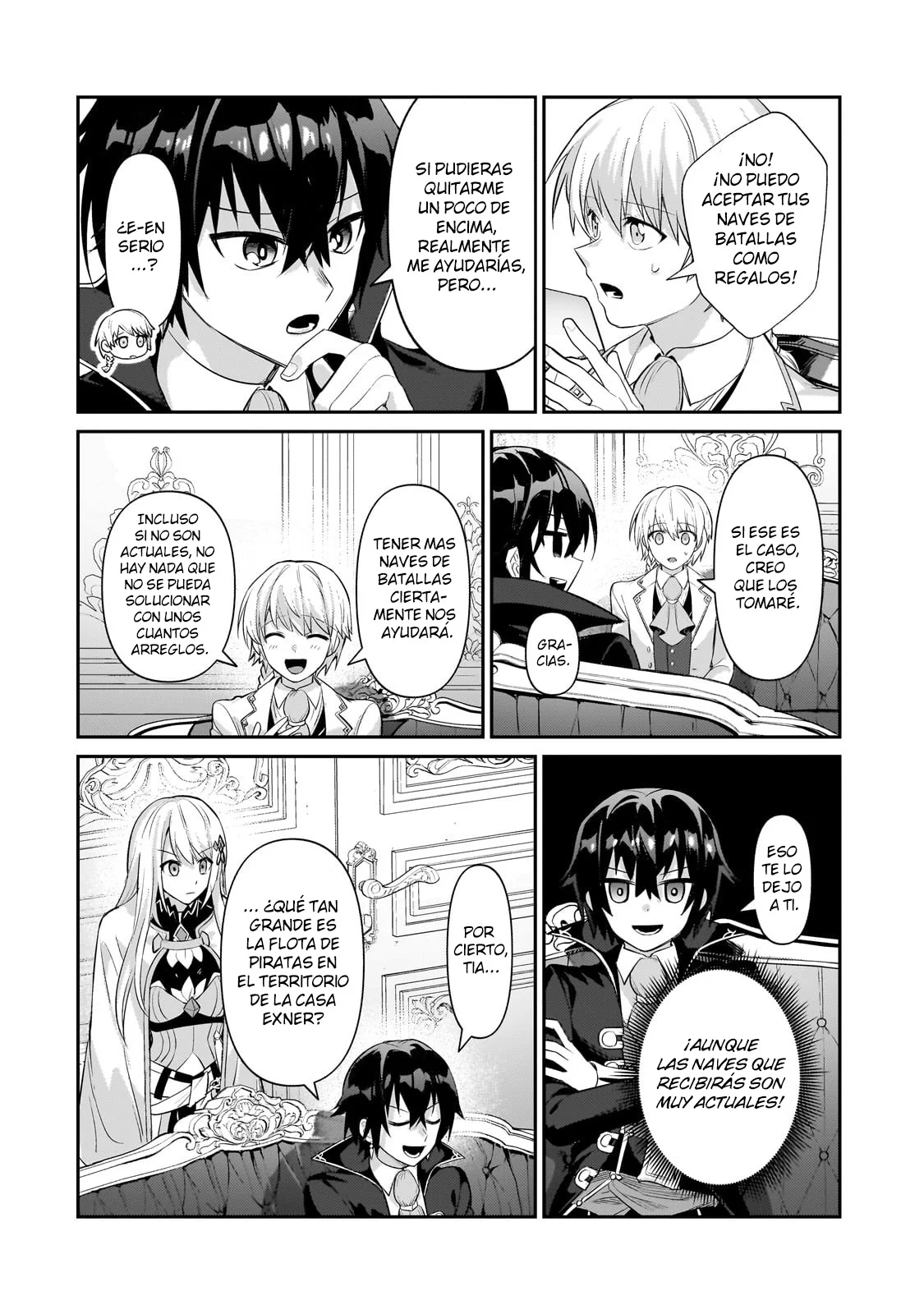 Ore wa Seikan Kokka no Akutoku Ryōshu! Capitulo 22: Superacorazado página 14