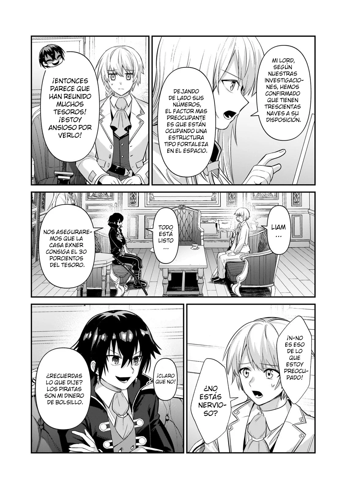 Ore wa Seikan Kokka no Akutoku Ryōshu! Capitulo 22: Superacorazado página 15