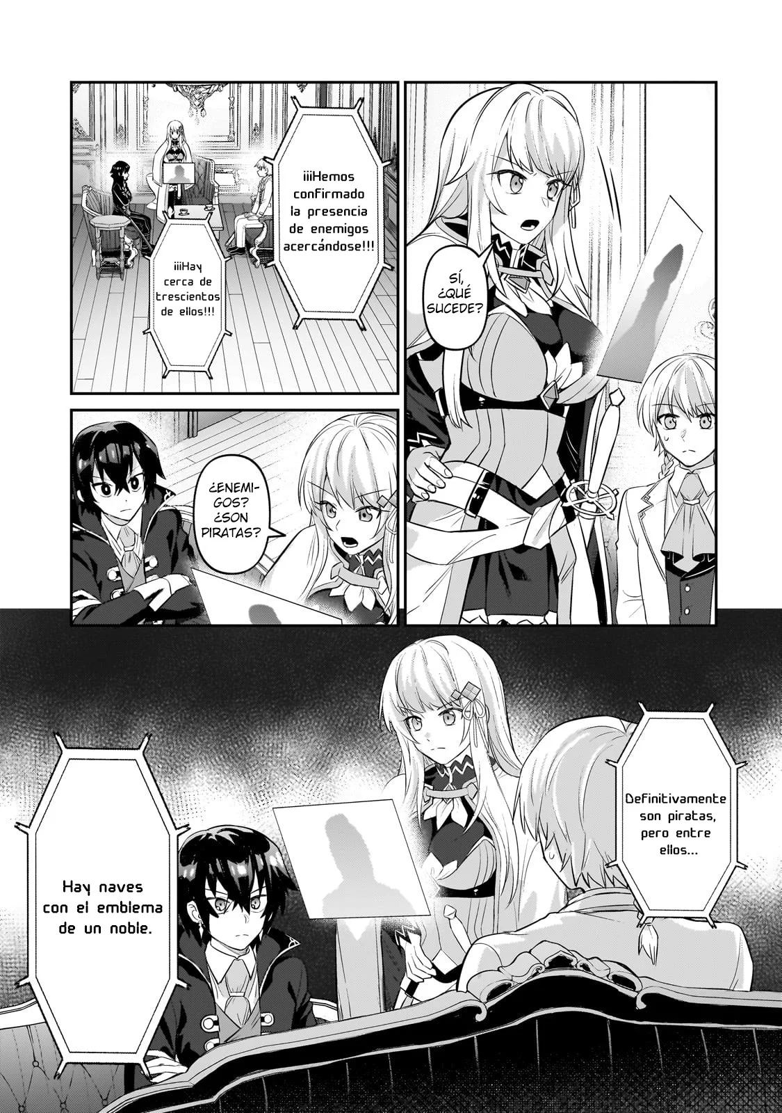 Ore wa Seikan Kokka no Akutoku Ryōshu! Capitulo 22: Superacorazado página 17