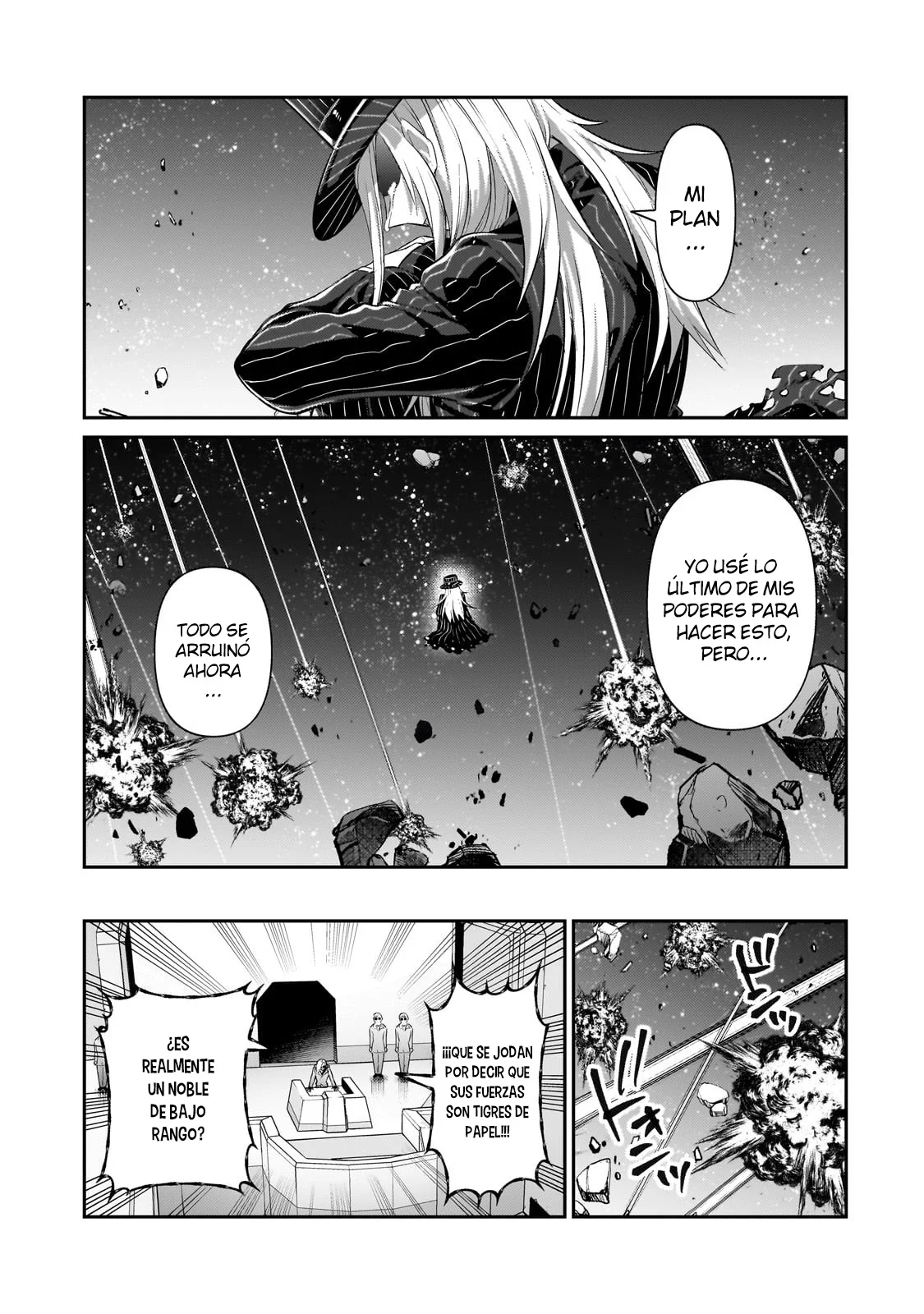 Ore wa Seikan Kokka no Akutoku Ryōshu! Capitulo 22: Superacorazado página 23