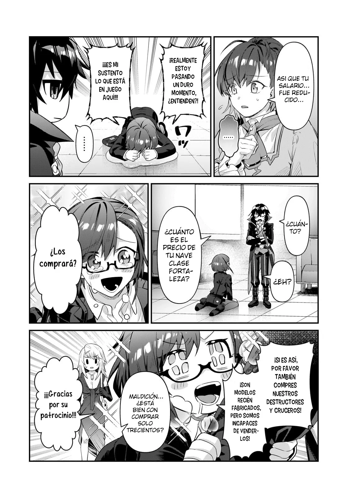 Ore wa Seikan Kokka no Akutoku Ryōshu! Capitulo 22: Superacorazado página 6