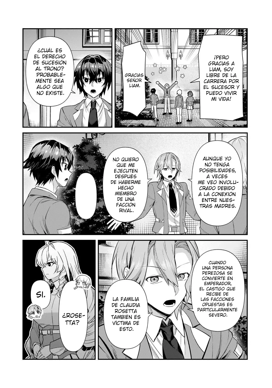 Ore wa Seikan Kokka no Akutoku Ryōshu! Capitulo 28.1 página 16