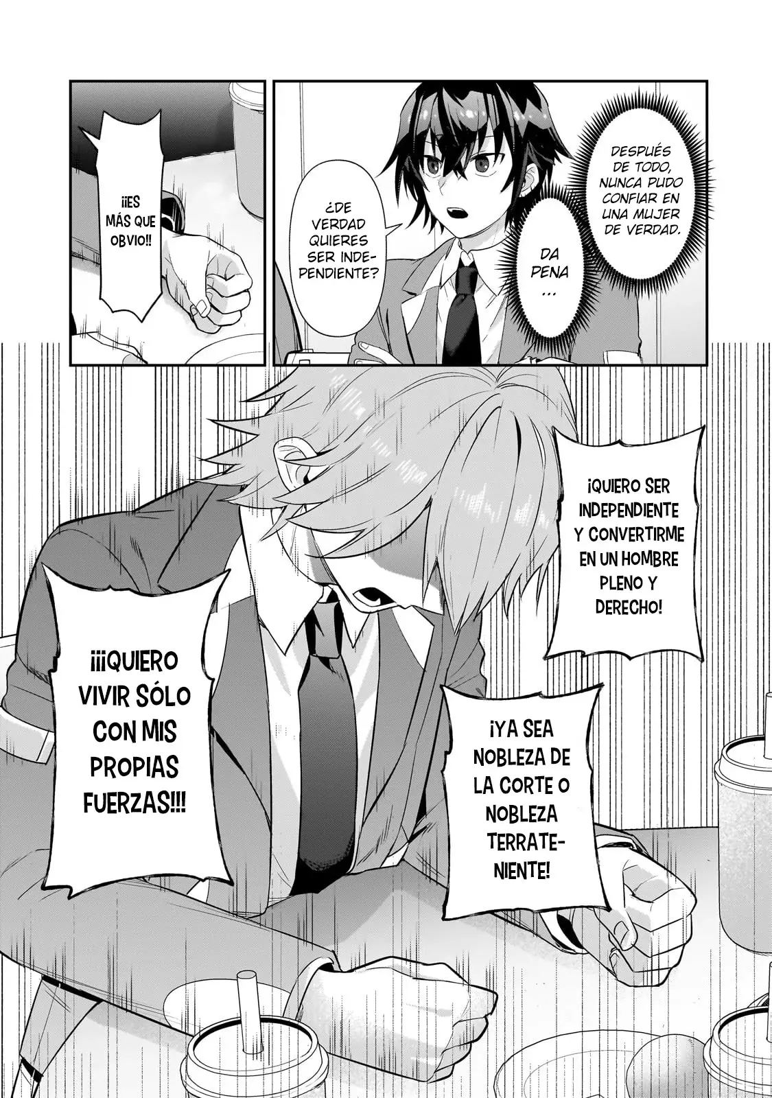 Ore wa Seikan Kokka no Akutoku Ryōshu! Capitulo 28.1 página 9