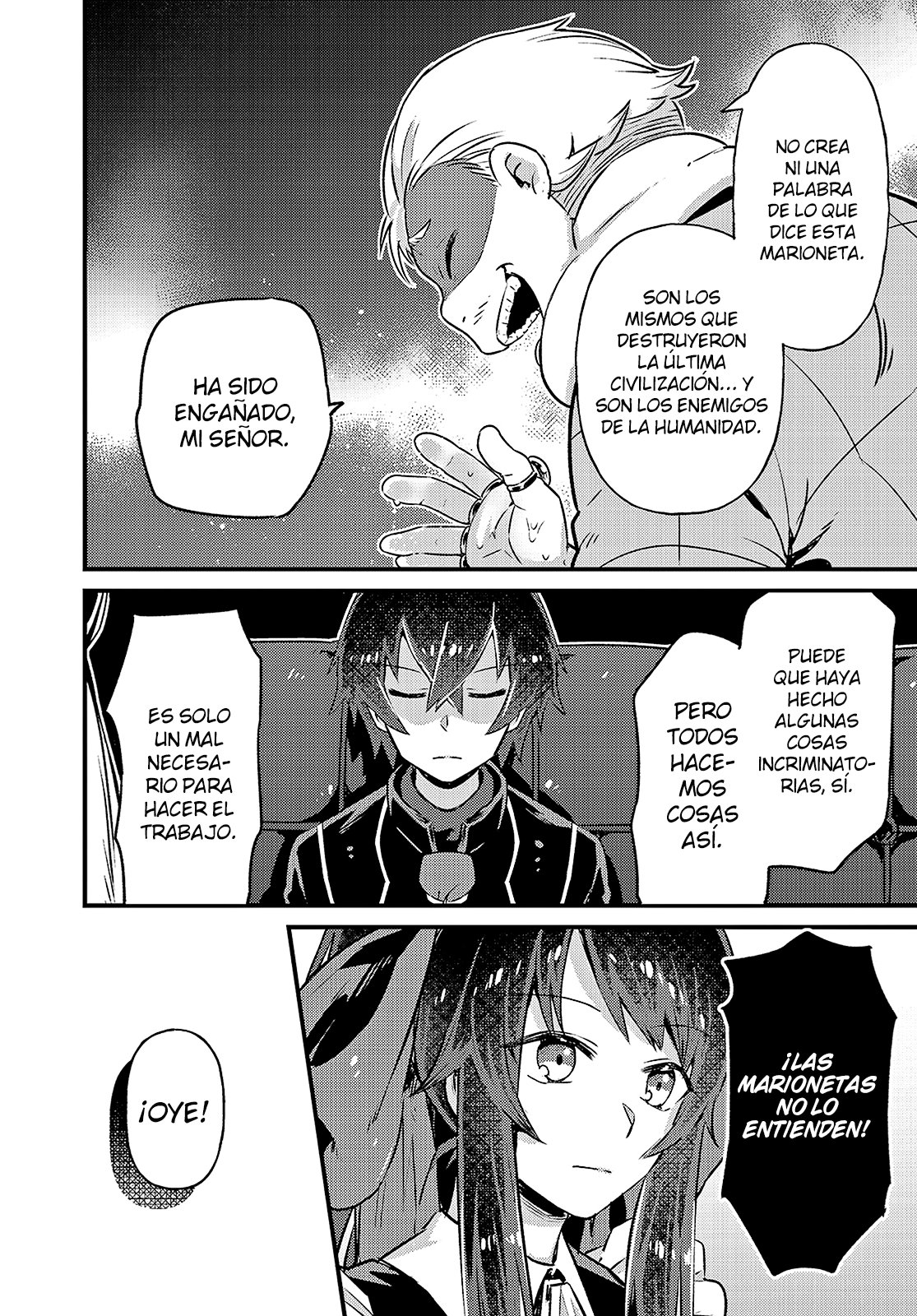 Ore wa Seikan Kokka no Akutoku Ryōshu! Capitulo 3: Un hombre llamado Yasushi página 22