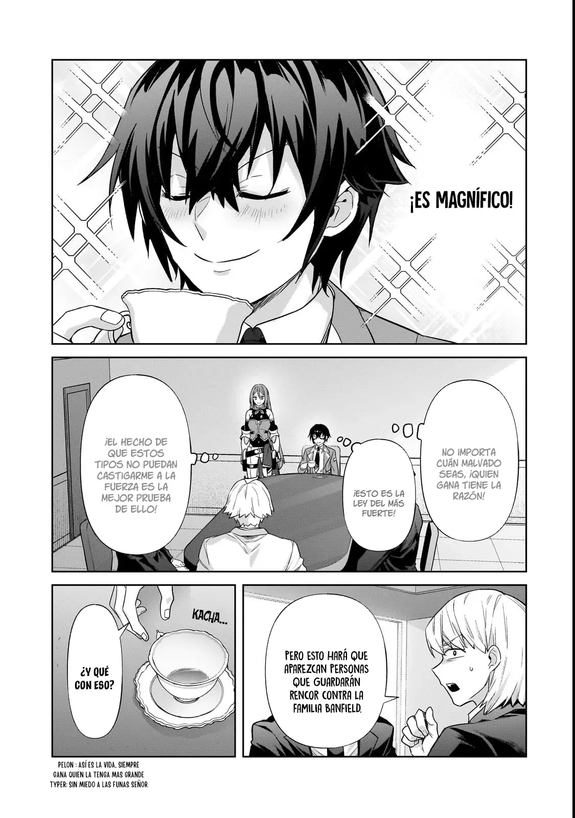 Ore wa Seikan Kokka no Akutoku Ryōshu! Capitulo 35.1 página 5
