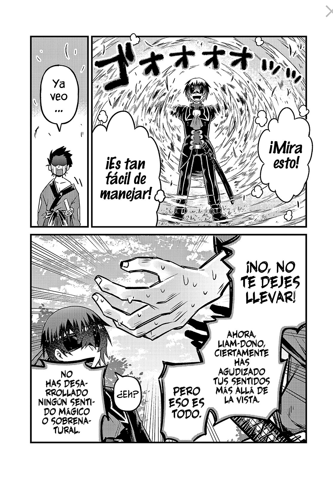 Ore wa Seikan Kokka no Akutoku Ryōshu! Capitulo 4: El Camino de la Espada. página 15