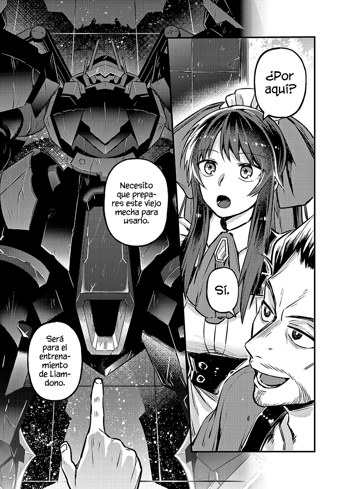 Ore wa Seikan Kokka no Akutoku Ryōshu! Capitulo 4: El Camino de la Espada. página 19