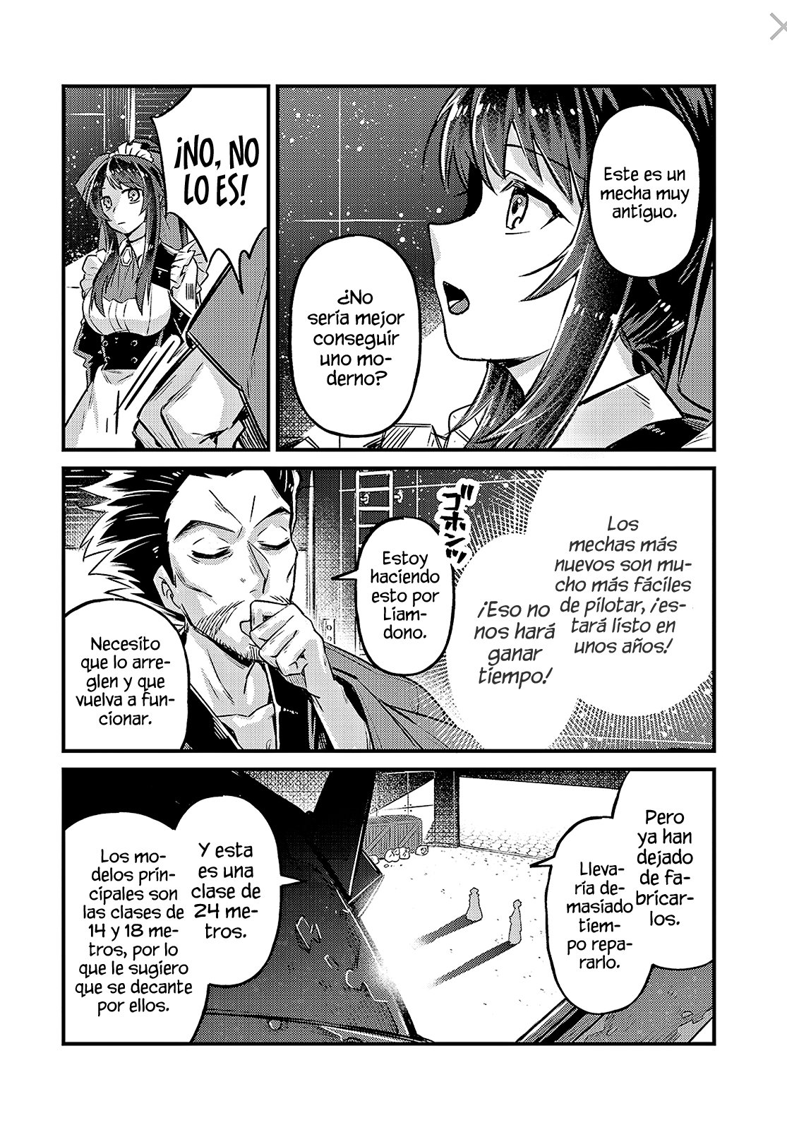Ore wa Seikan Kokka no Akutoku Ryōshu! Capitulo 4: El Camino de la Espada. página 20