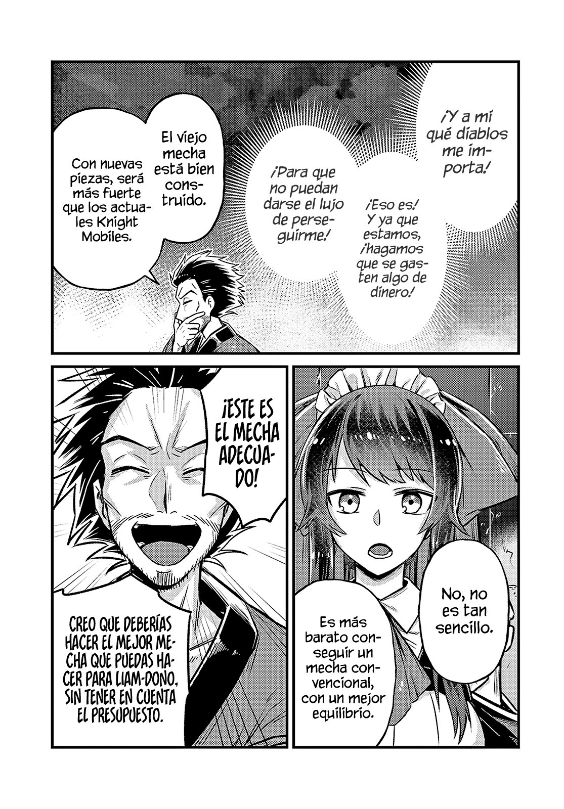Ore wa Seikan Kokka no Akutoku Ryōshu! Capitulo 4: El Camino de la Espada. página 21