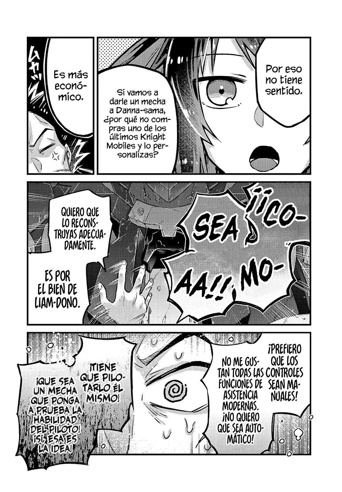Ore wa Seikan Kokka no Akutoku Ryōshu! Capitulo 4: El Camino de la Espada. página 22