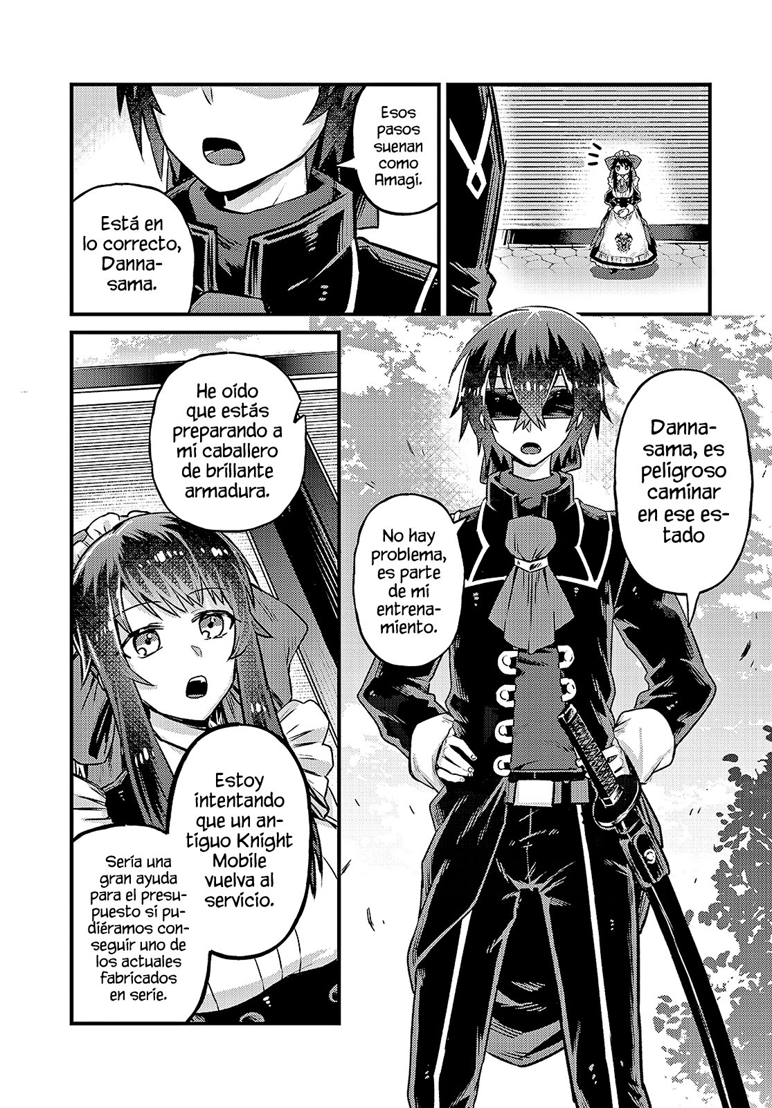 Ore wa Seikan Kokka no Akutoku Ryōshu! Capitulo 4: El Camino de la Espada. página 25