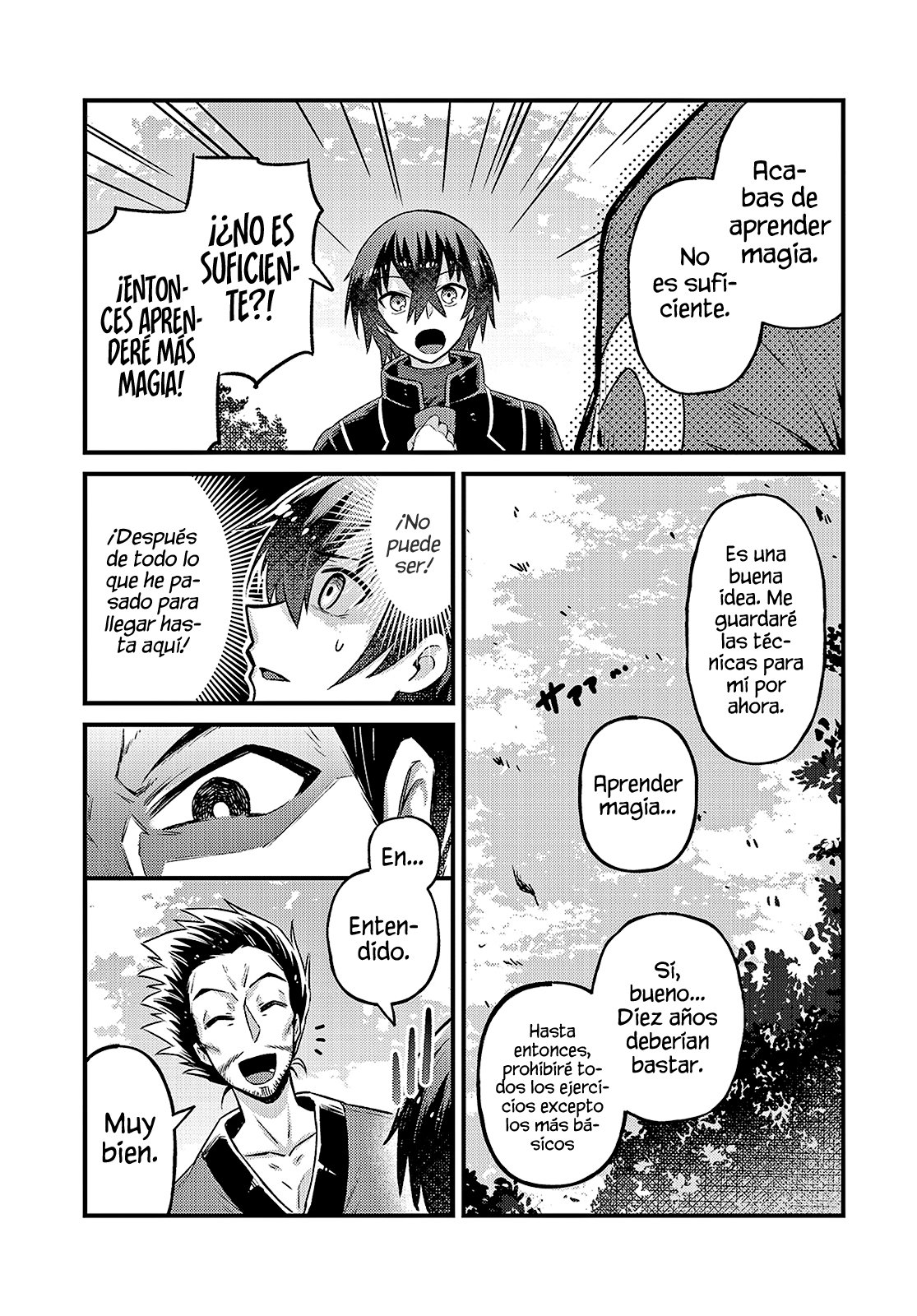 Ore wa Seikan Kokka no Akutoku Ryōshu! Capitulo 4: El Camino de la Espada. página 9