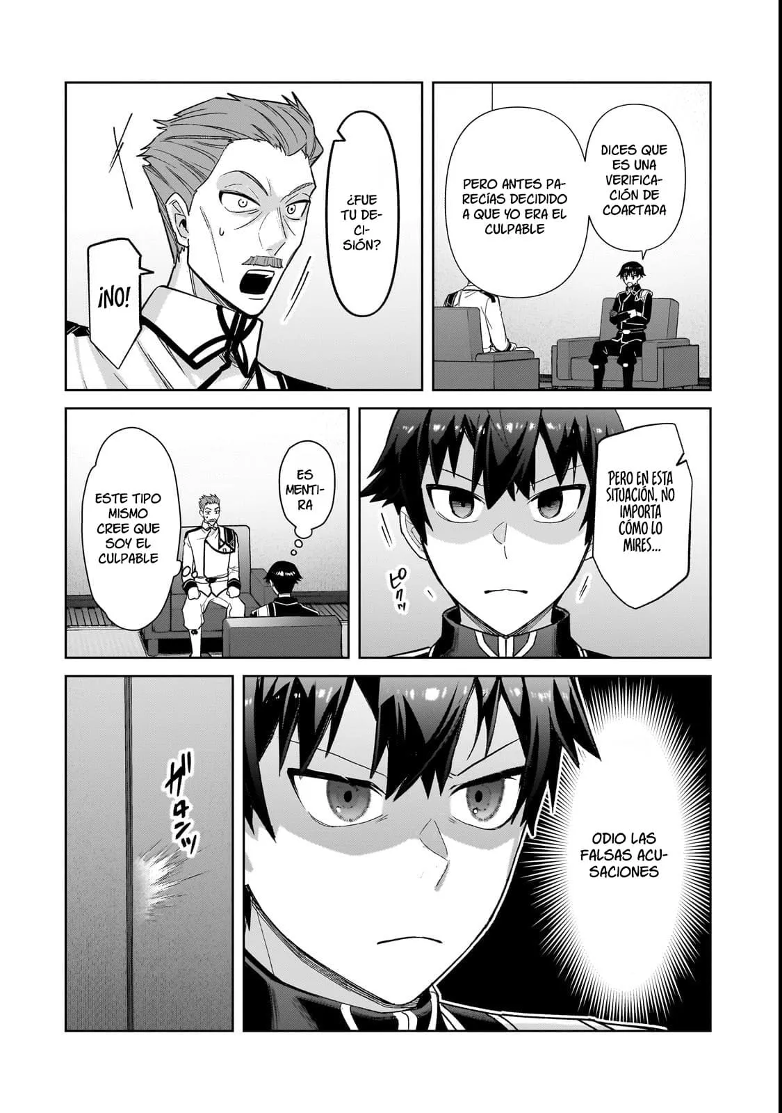 Ore wa Seikan Kokka no Akutoku Ryōshu! Capitulo 40 página 6