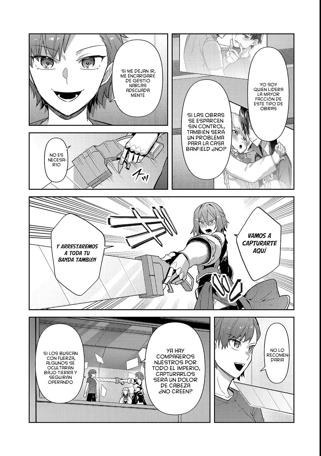 Ore wa Seikan Kokka no Akutoku Ryōshu! Capitulo 42 página 9
