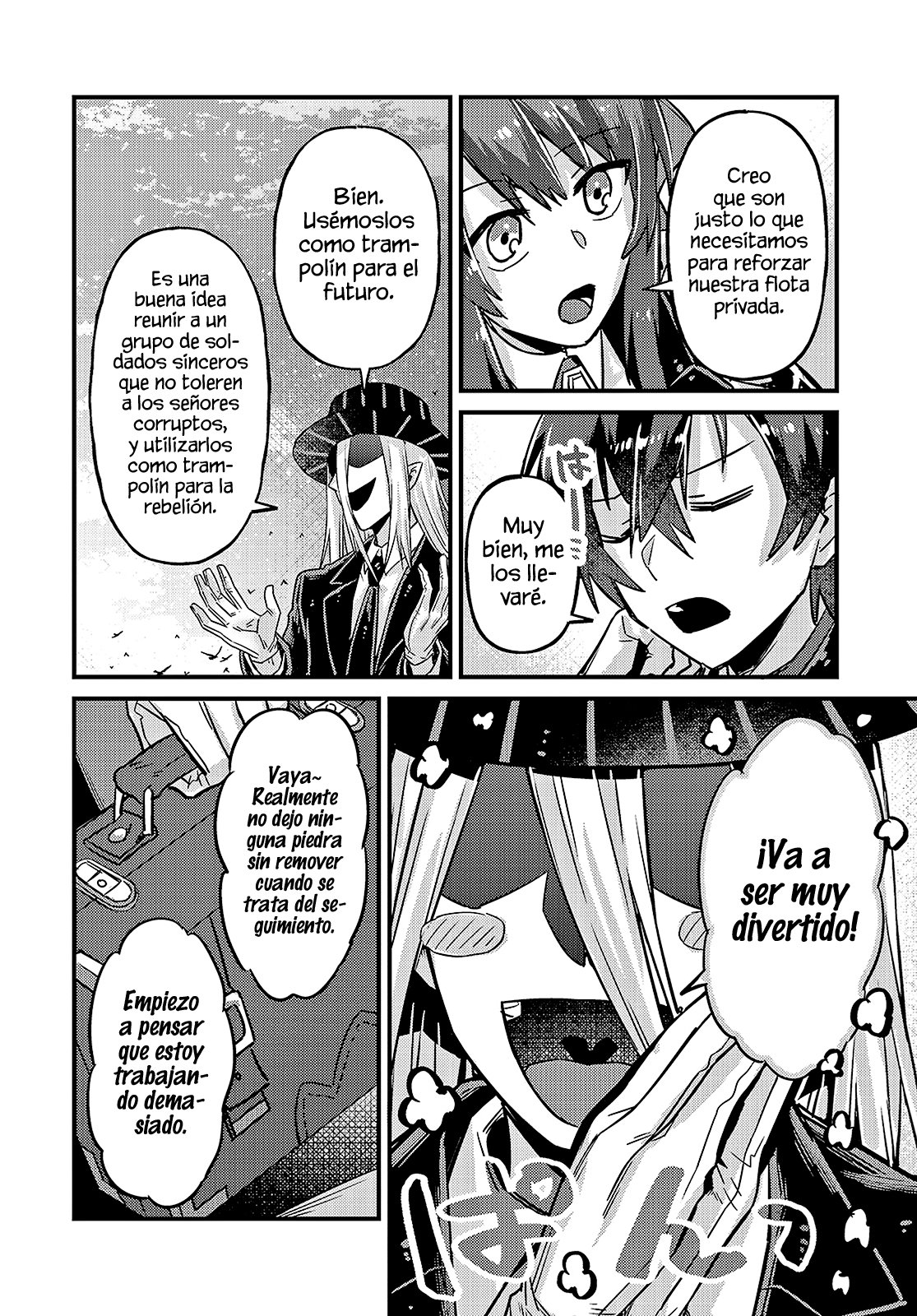 Ore wa Seikan Kokka no Akutoku Ryōshu! Capitulo 6: ¿Trampa de Miel? página 10