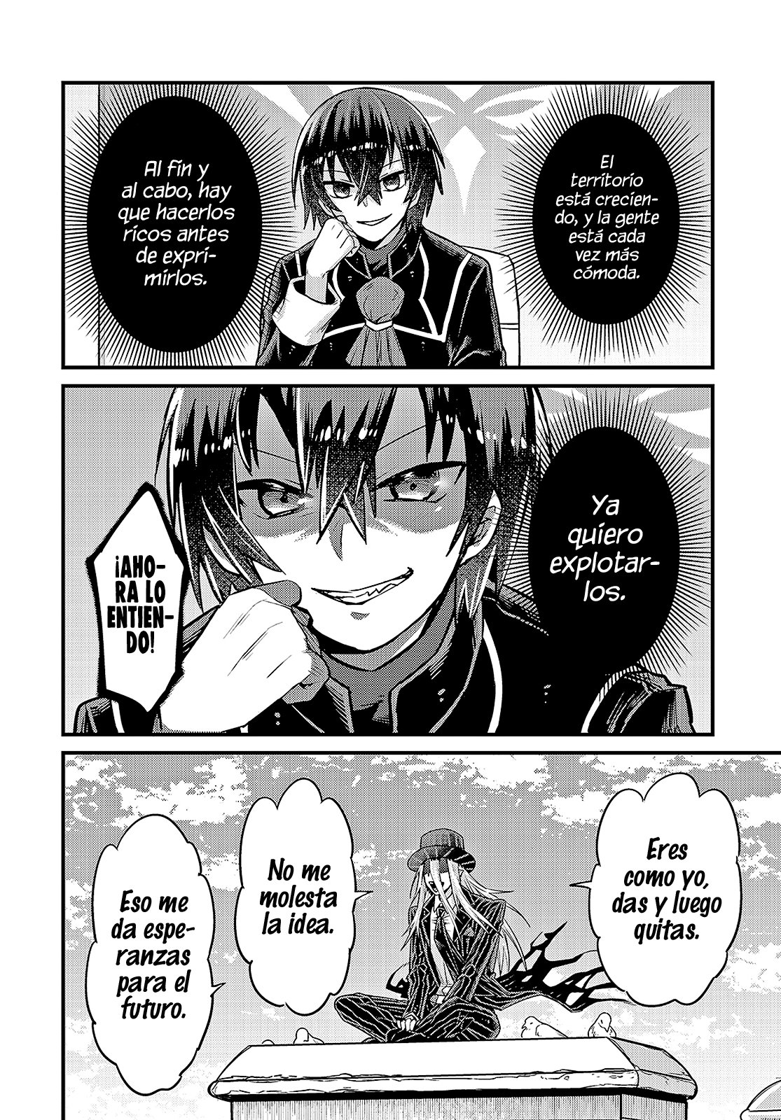 Ore wa Seikan Kokka no Akutoku Ryōshu! Capitulo 6: ¿Trampa de Miel? página 6