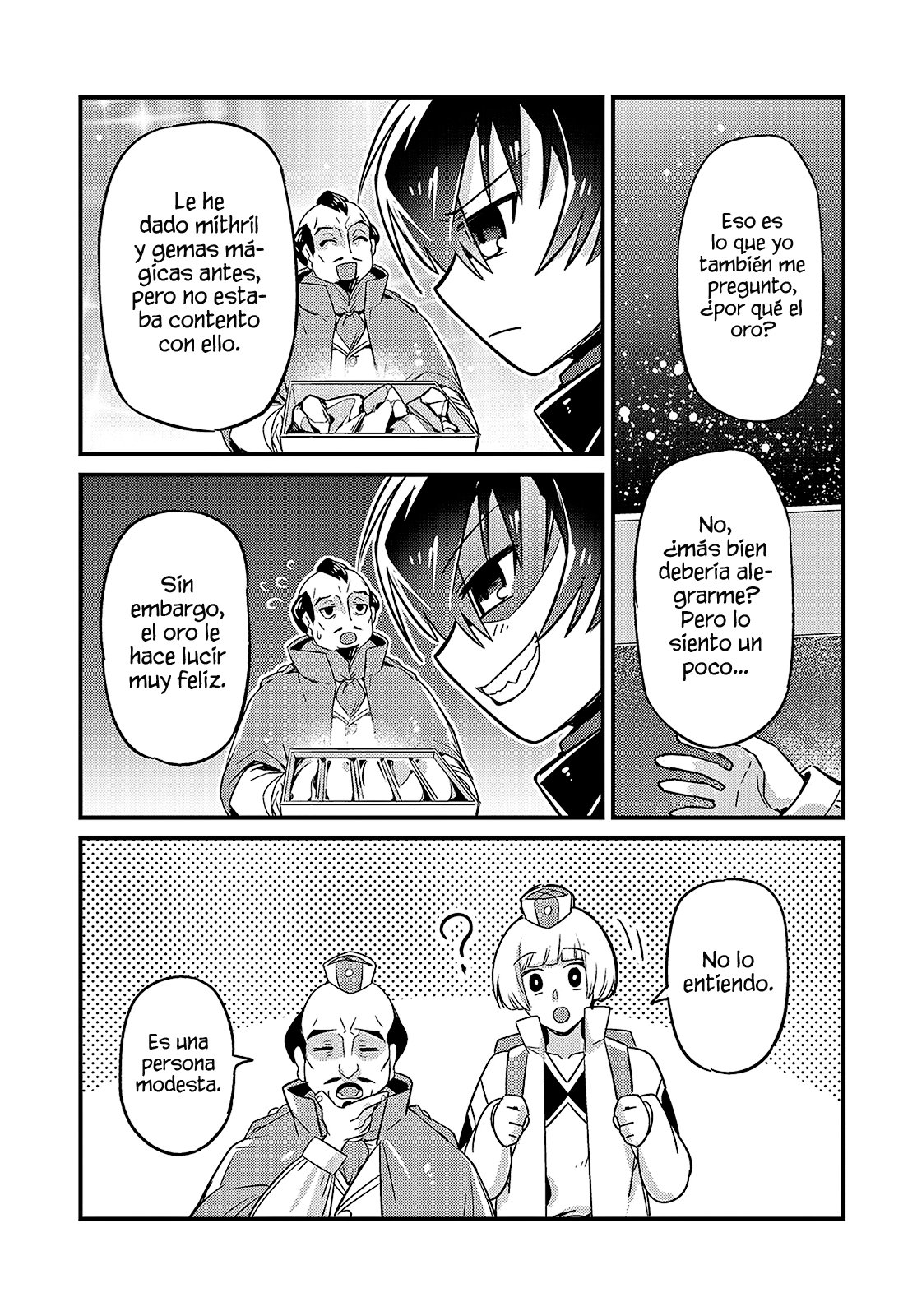 Ore wa Seikan Kokka no Akutoku Ryōshu! Capitulo 7: Piratas Espaciales. página 10