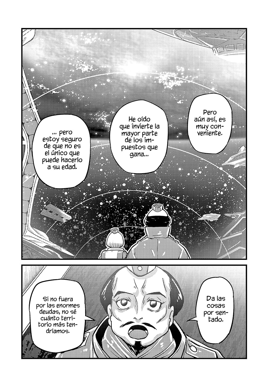 Ore wa Seikan Kokka no Akutoku Ryōshu! Capitulo 7: Piratas Espaciales. página 11