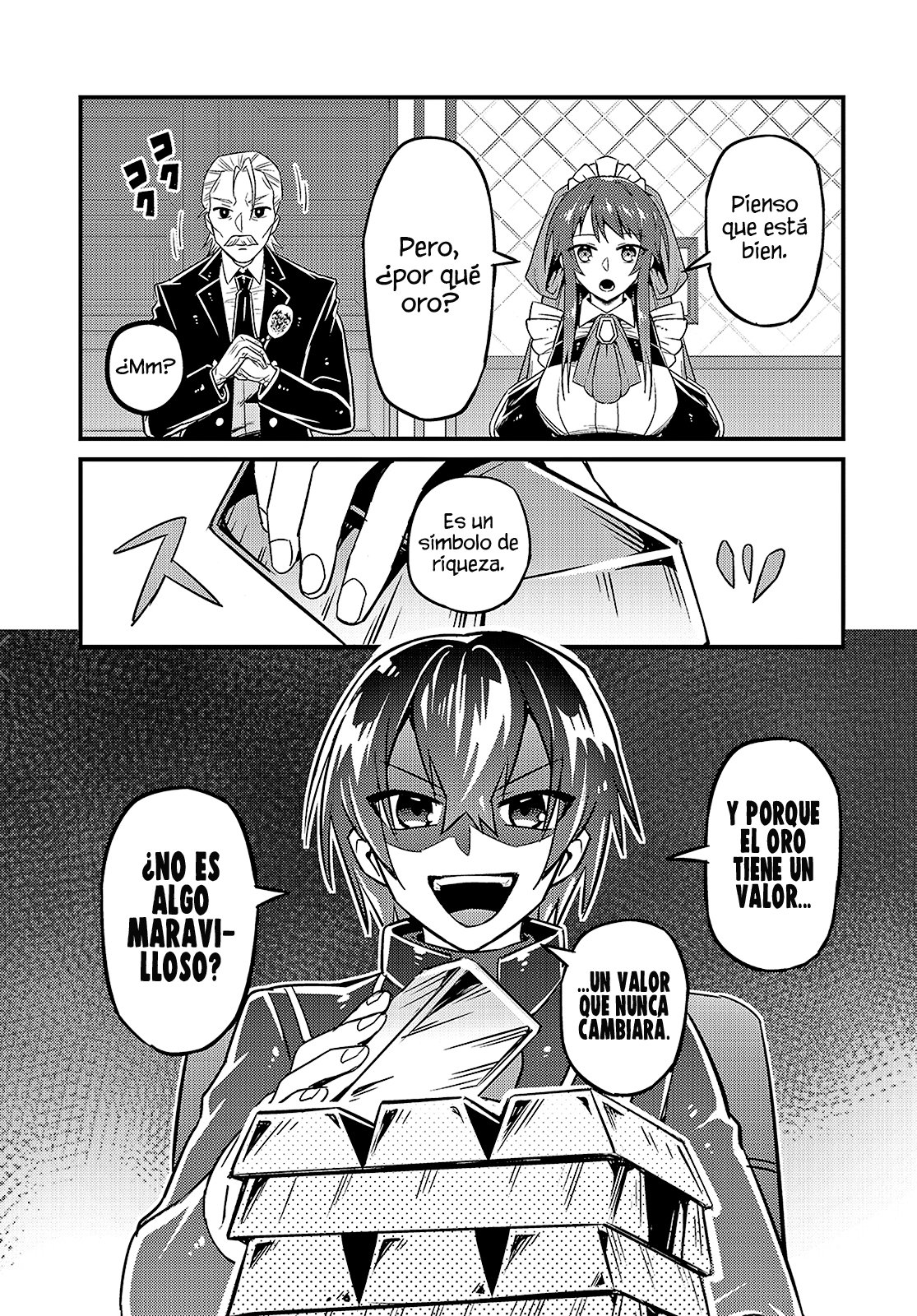 Ore wa Seikan Kokka no Akutoku Ryōshu! Capitulo 7: Piratas Espaciales. página 14
