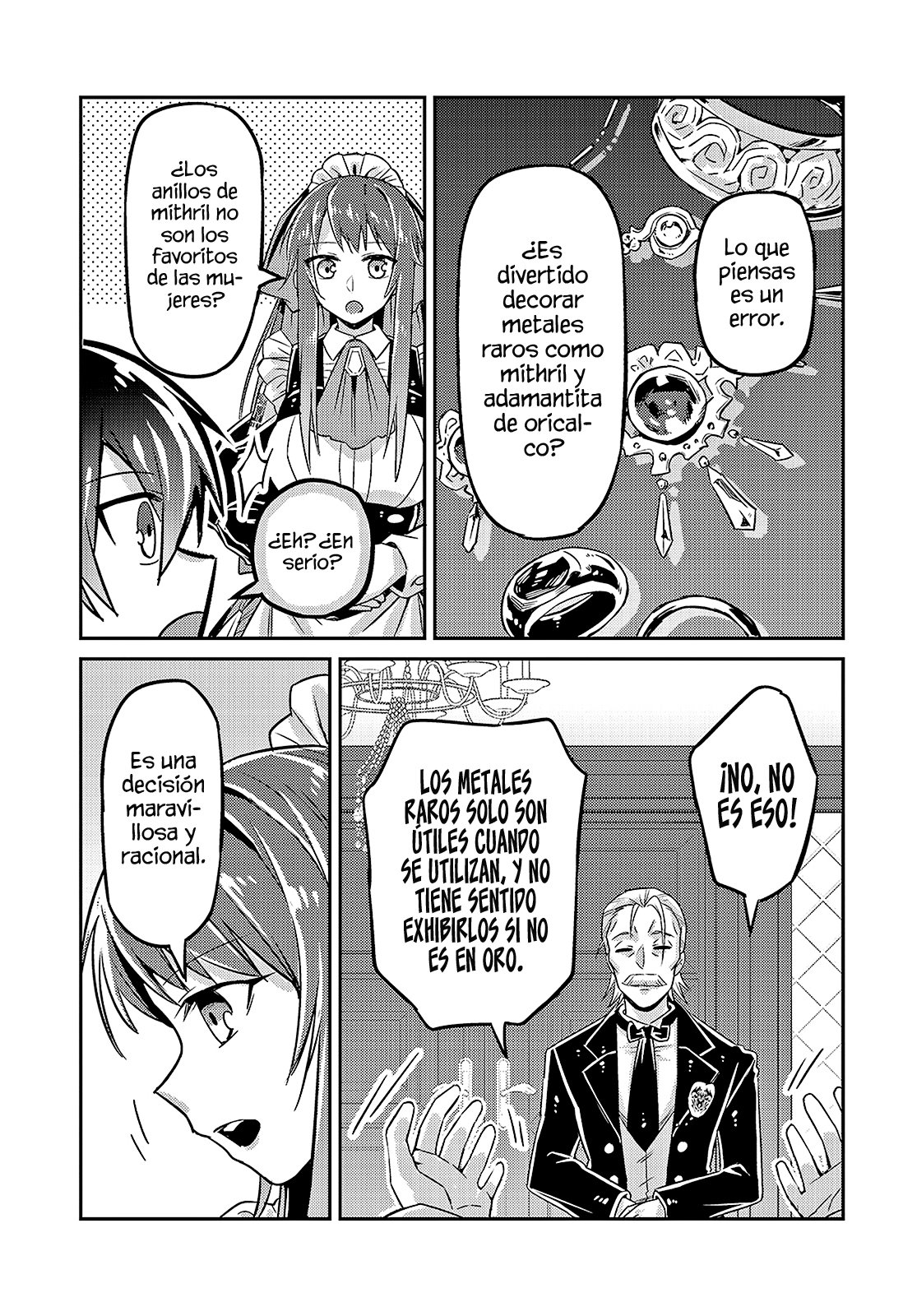 Ore wa Seikan Kokka no Akutoku Ryōshu! Capitulo 7: Piratas Espaciales. página 16