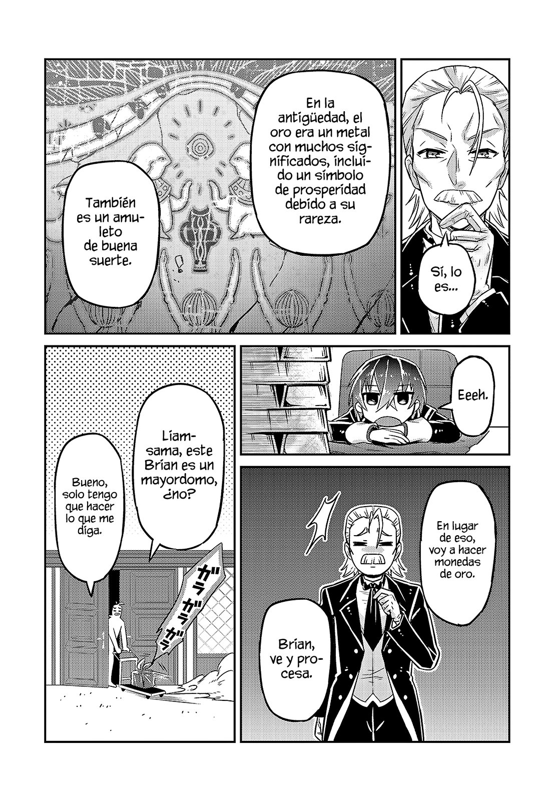 Ore wa Seikan Kokka no Akutoku Ryōshu! Capitulo 7: Piratas Espaciales. página 17