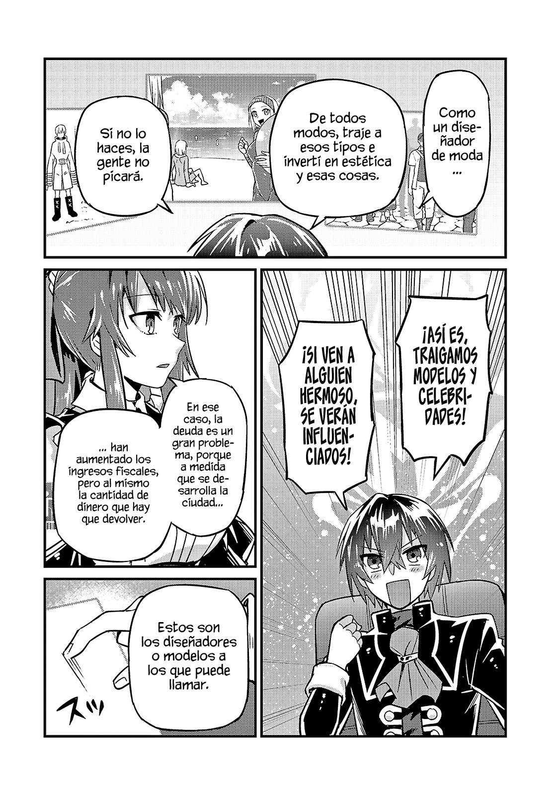 Ore wa Seikan Kokka no Akutoku Ryōshu! Capitulo 7: Piratas Espaciales. página 19