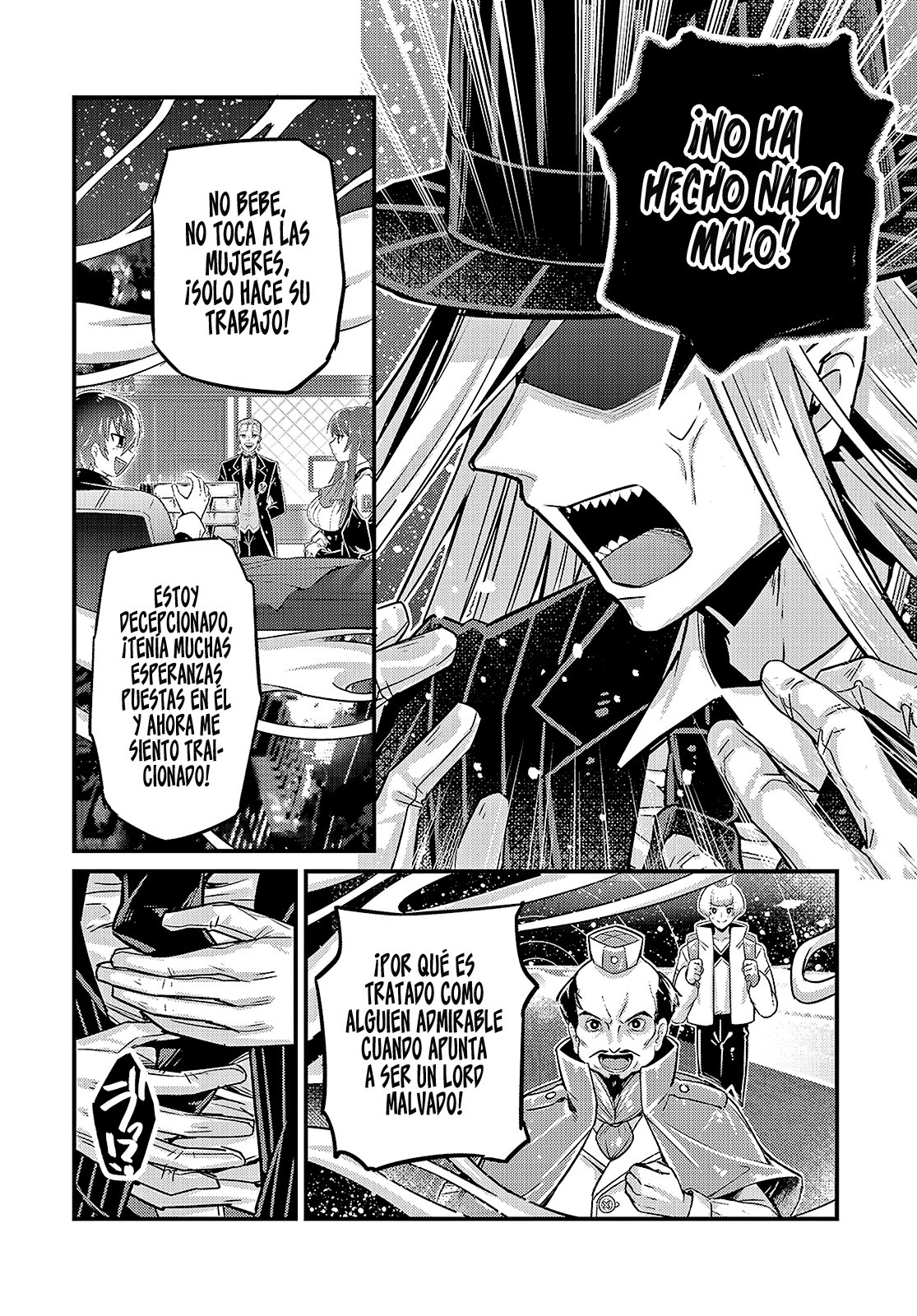 Ore wa Seikan Kokka no Akutoku Ryōshu! Capitulo 7: Piratas Espaciales. página 21