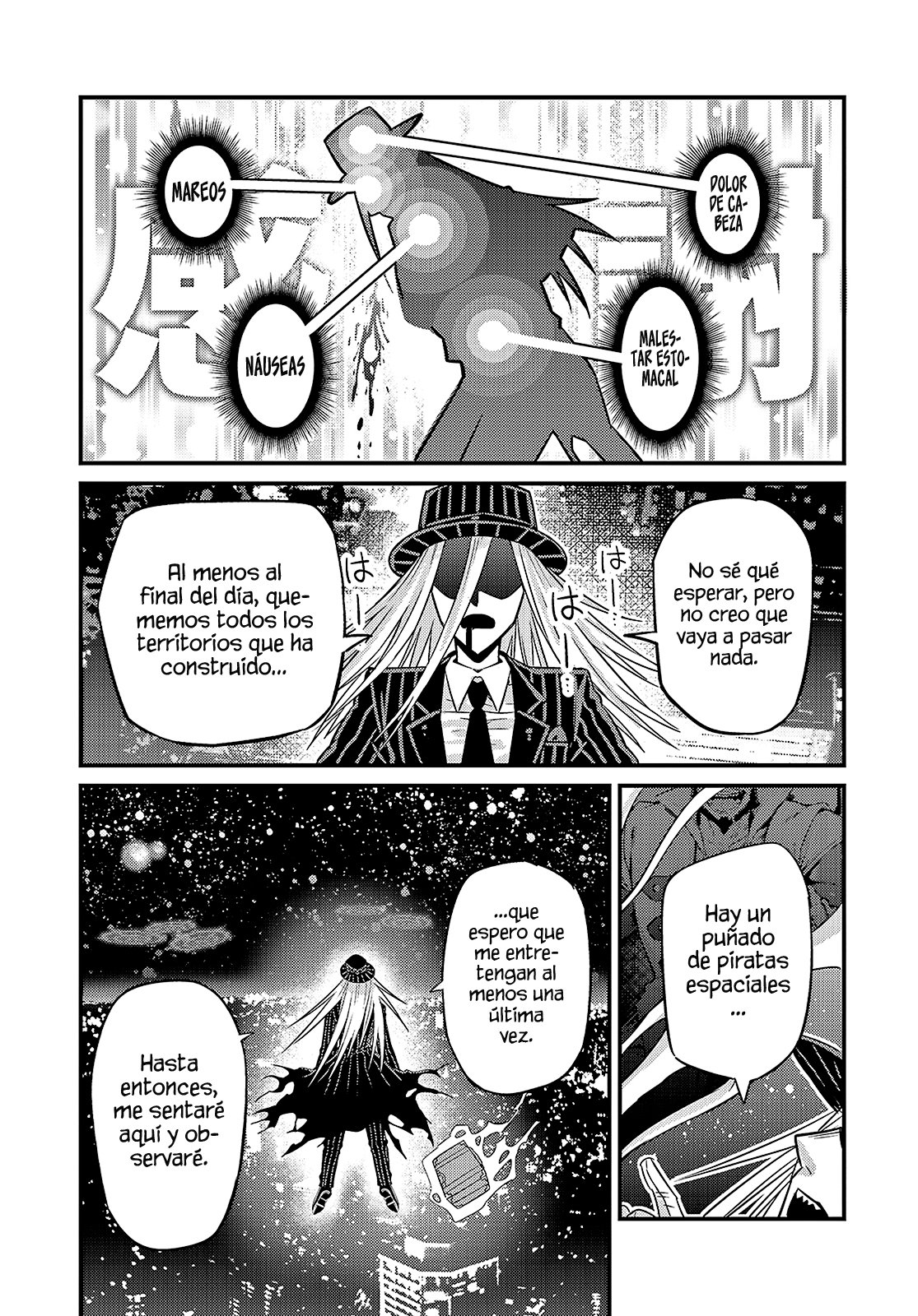 Ore wa Seikan Kokka no Akutoku Ryōshu! Capitulo 7: Piratas Espaciales. página 22