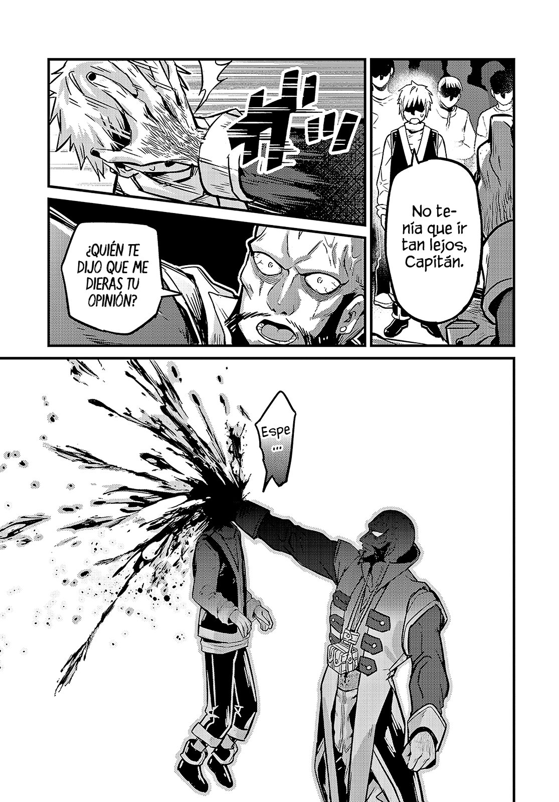 Ore wa Seikan Kokka no Akutoku Ryōshu! Capitulo 7: Piratas Espaciales. página 24
