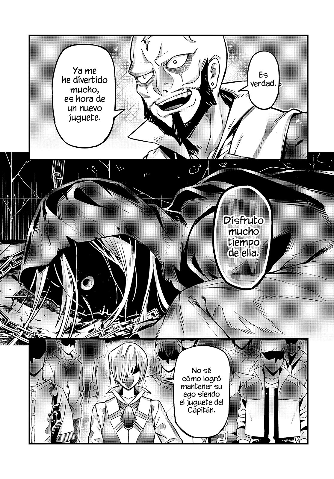 Ore wa Seikan Kokka no Akutoku Ryōshu! Capitulo 7: Piratas Espaciales. página 26