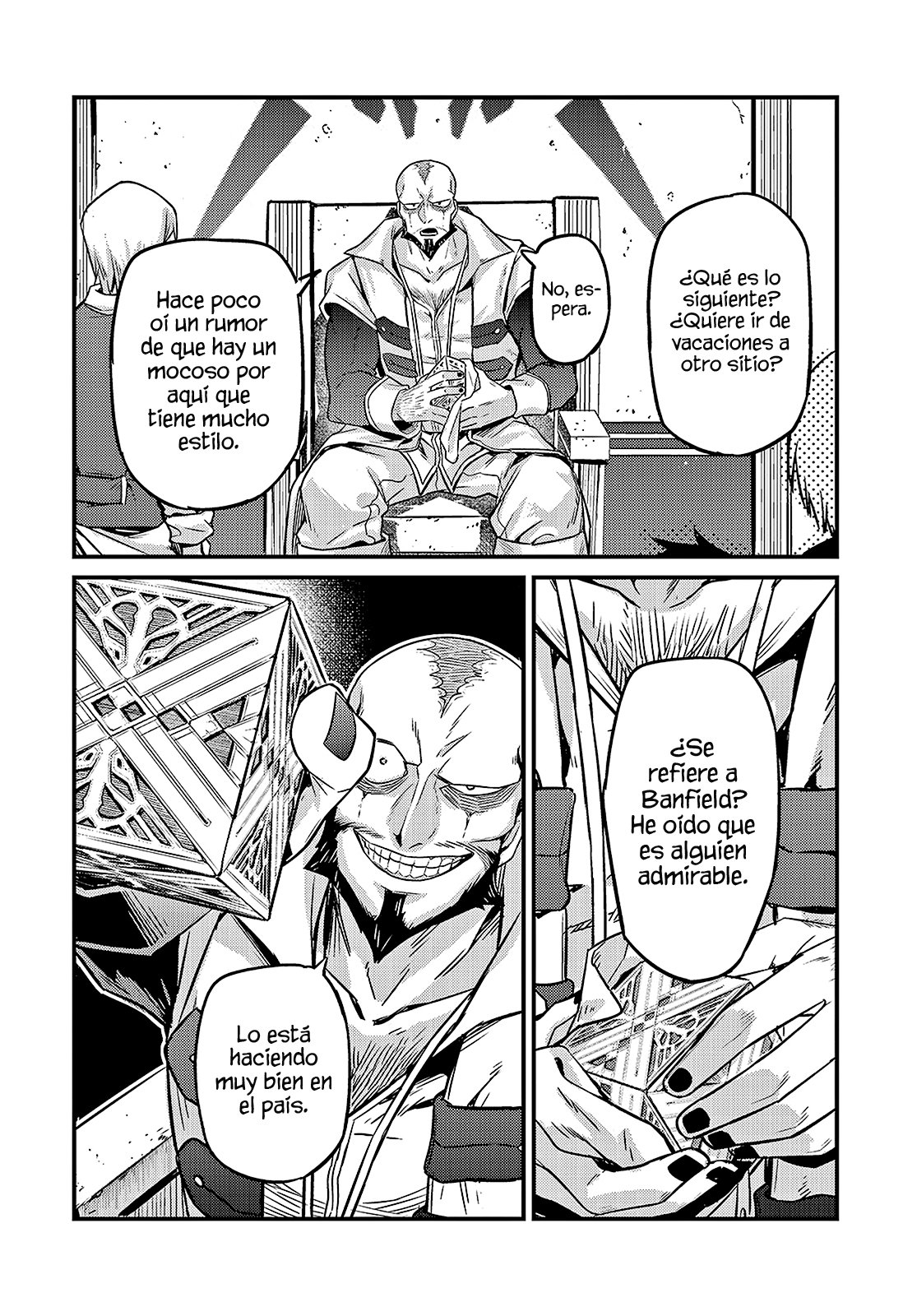 Ore wa Seikan Kokka no Akutoku Ryōshu! Capitulo 7: Piratas Espaciales. página 27